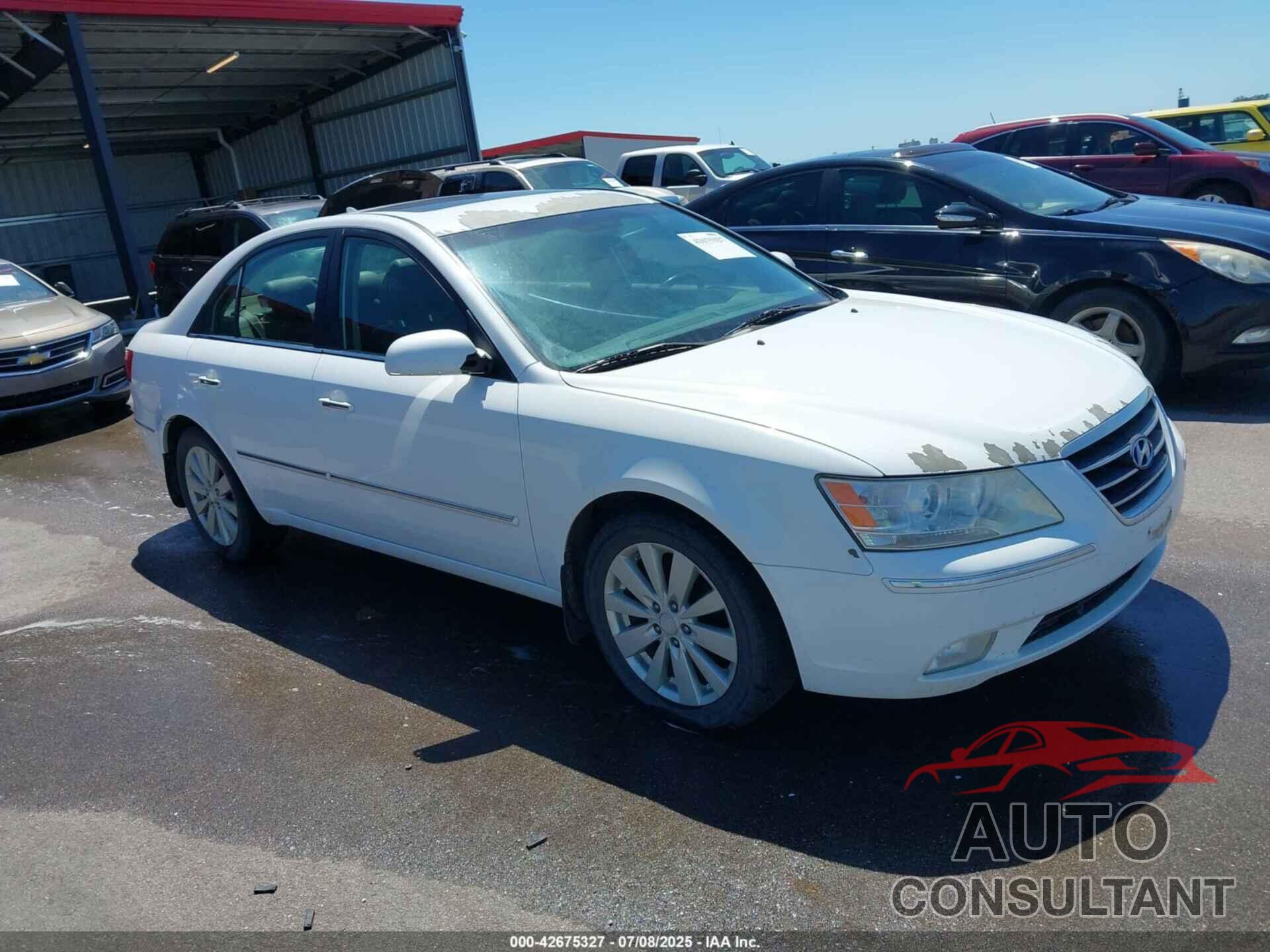 HYUNDAI SONATA 2009 - 5NPEU46C39H560694