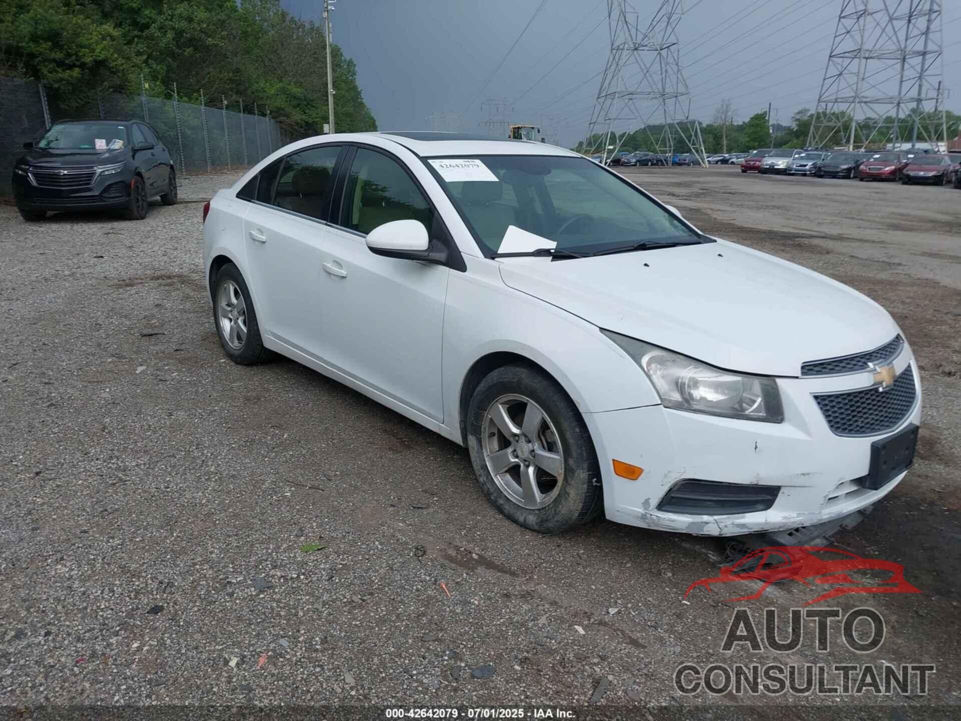 CHEVROLET CRUZE 2011 - 1G1PG5S97B7181829