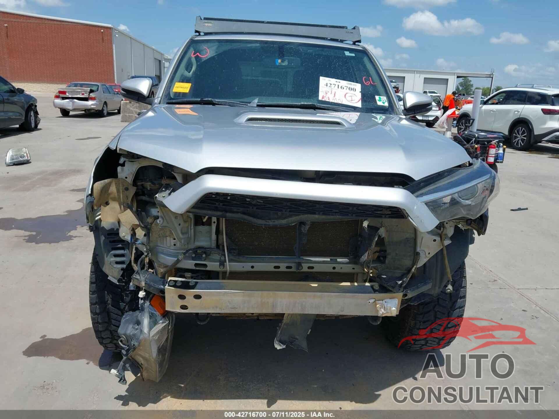 TOYOTA 4RUNNER 2019 - JTEBU5JR7K5663235