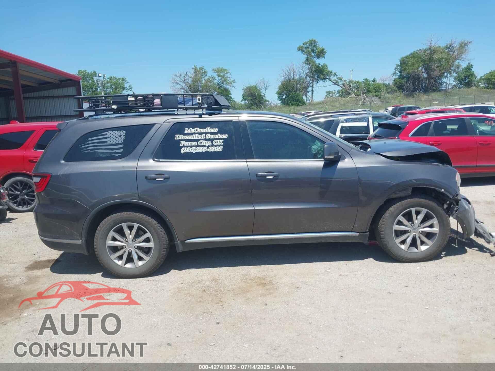 DODGE DURANGO 2016 - 1C4RDHDG8GC330639