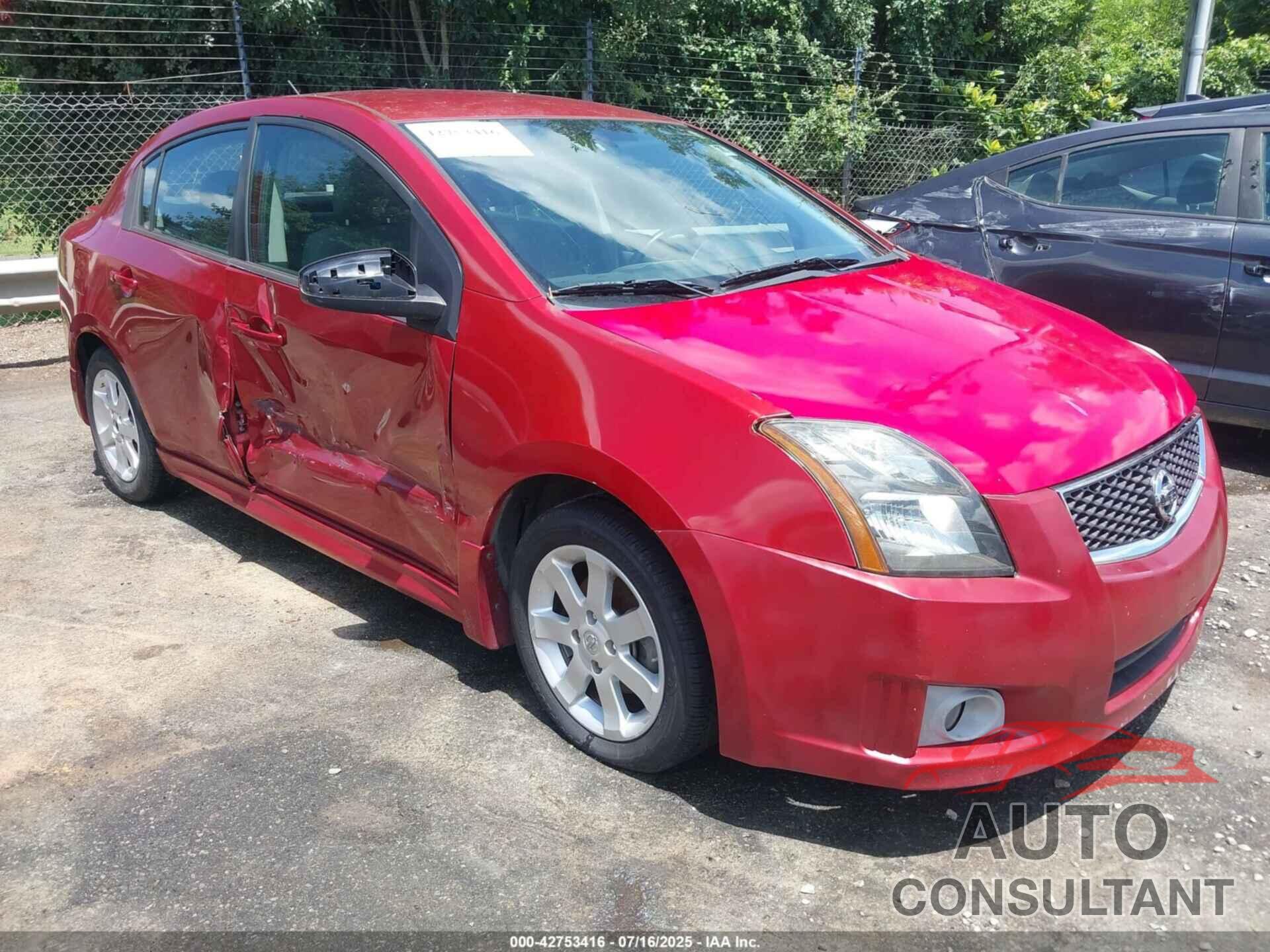 NISSAN SENTRA 2011 - 3N1AB6AP4BL637429