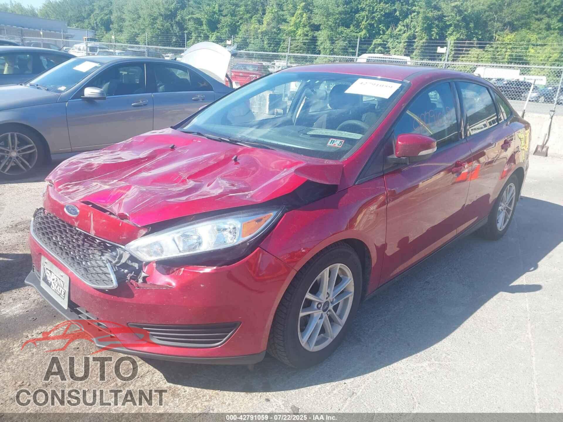 FORD FOCUS 2017 - 1FADP3F23HL282514
