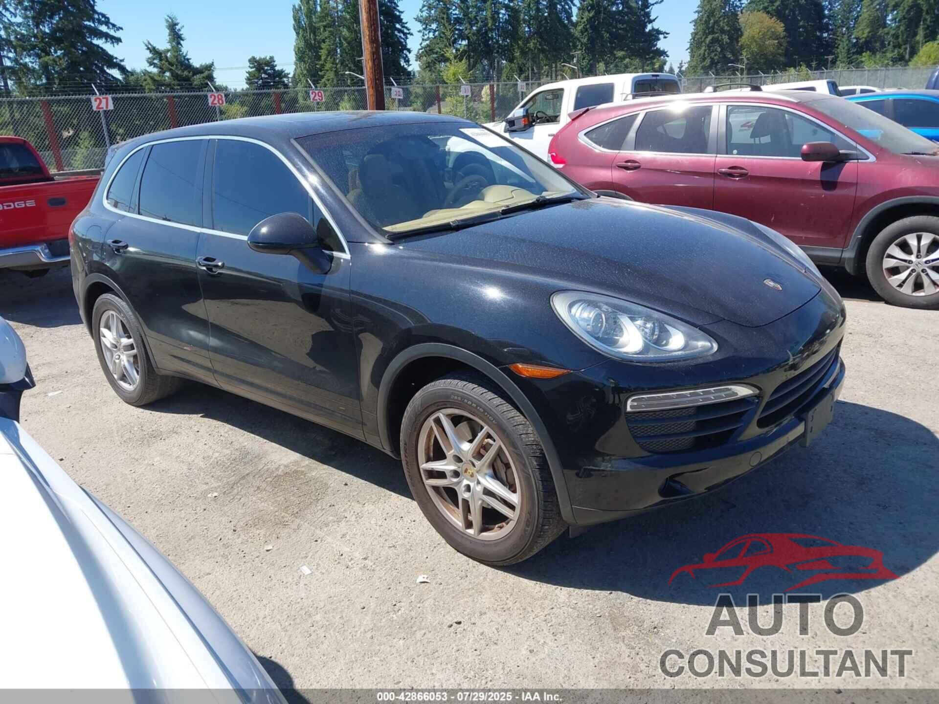 PORSCHE CAYENNE 2012 - WP1AB2A23CLA44733