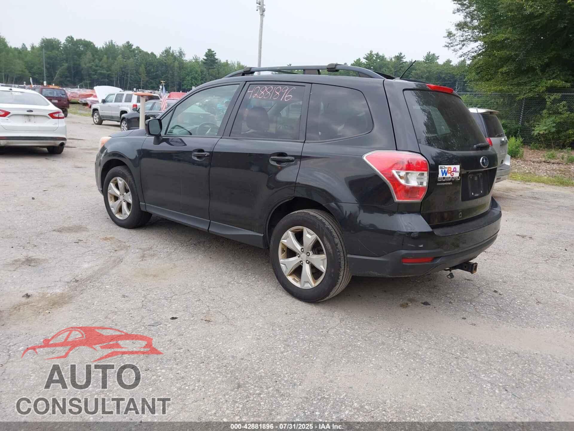 SUBARU FORESTER 2015 - JF2SJADCXFH414088