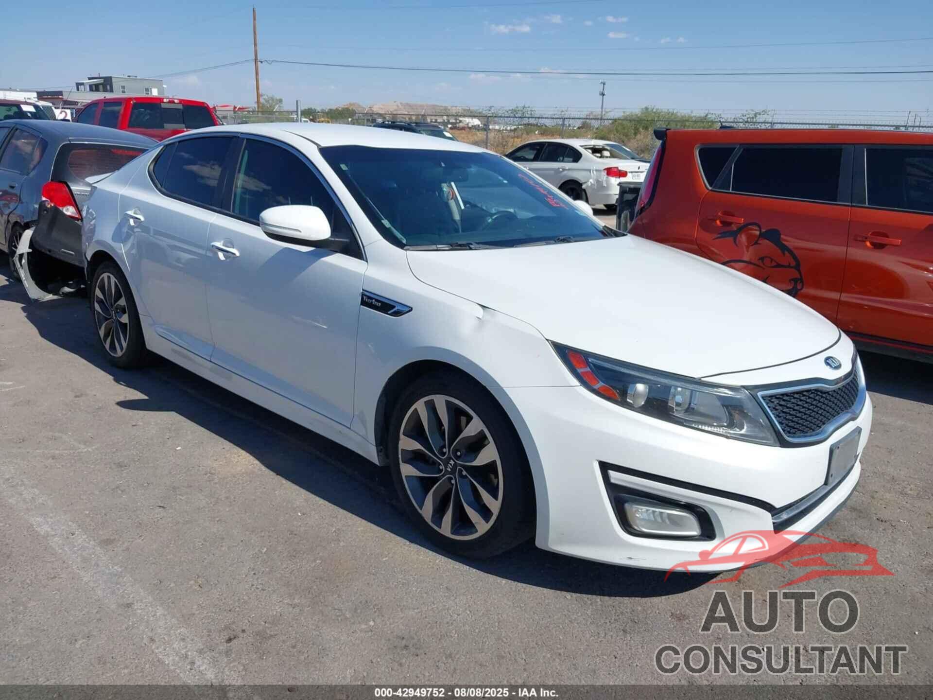 KIA OPTIMA 2015 - 5XXGR4A66FG502047