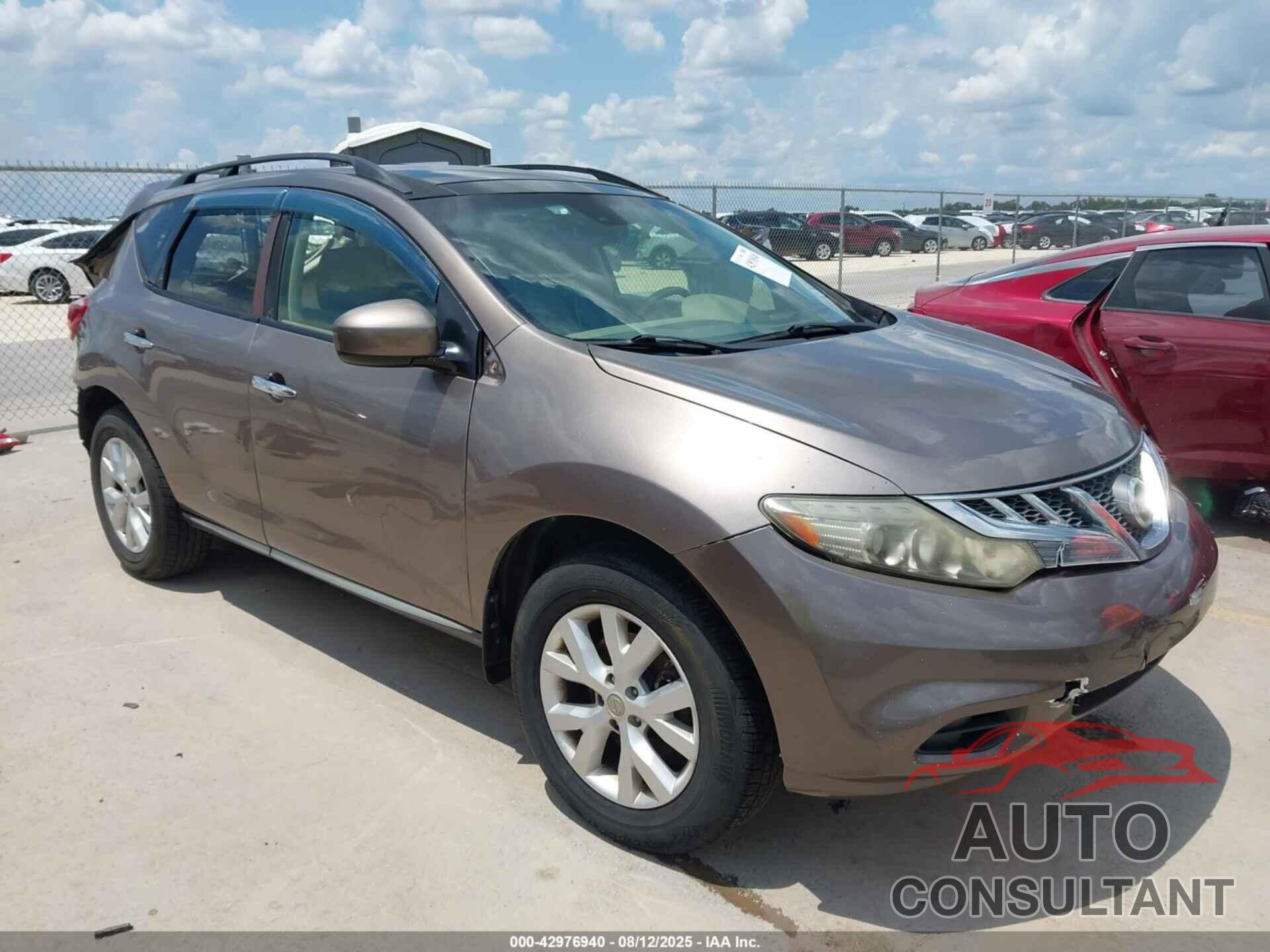 NISSAN MURANO 2013 - JN8AZ1MU7DW203066