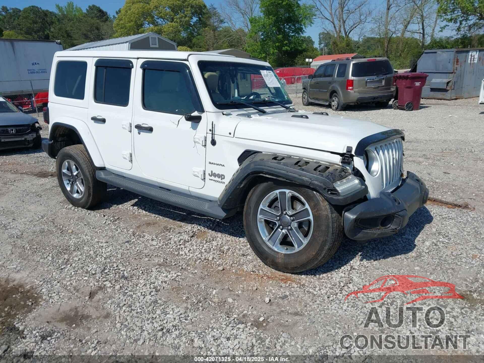 JEEP WRANGLER UNLIMITED 2019 - 1C4HJXEN5KW509806