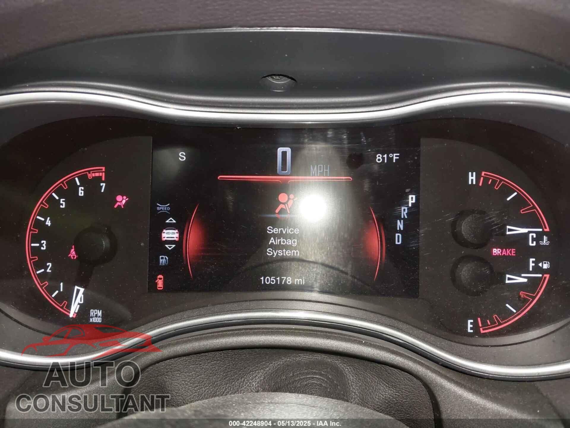 DODGE DURANGO 2020 - 1C4RDJEG7LC100350
