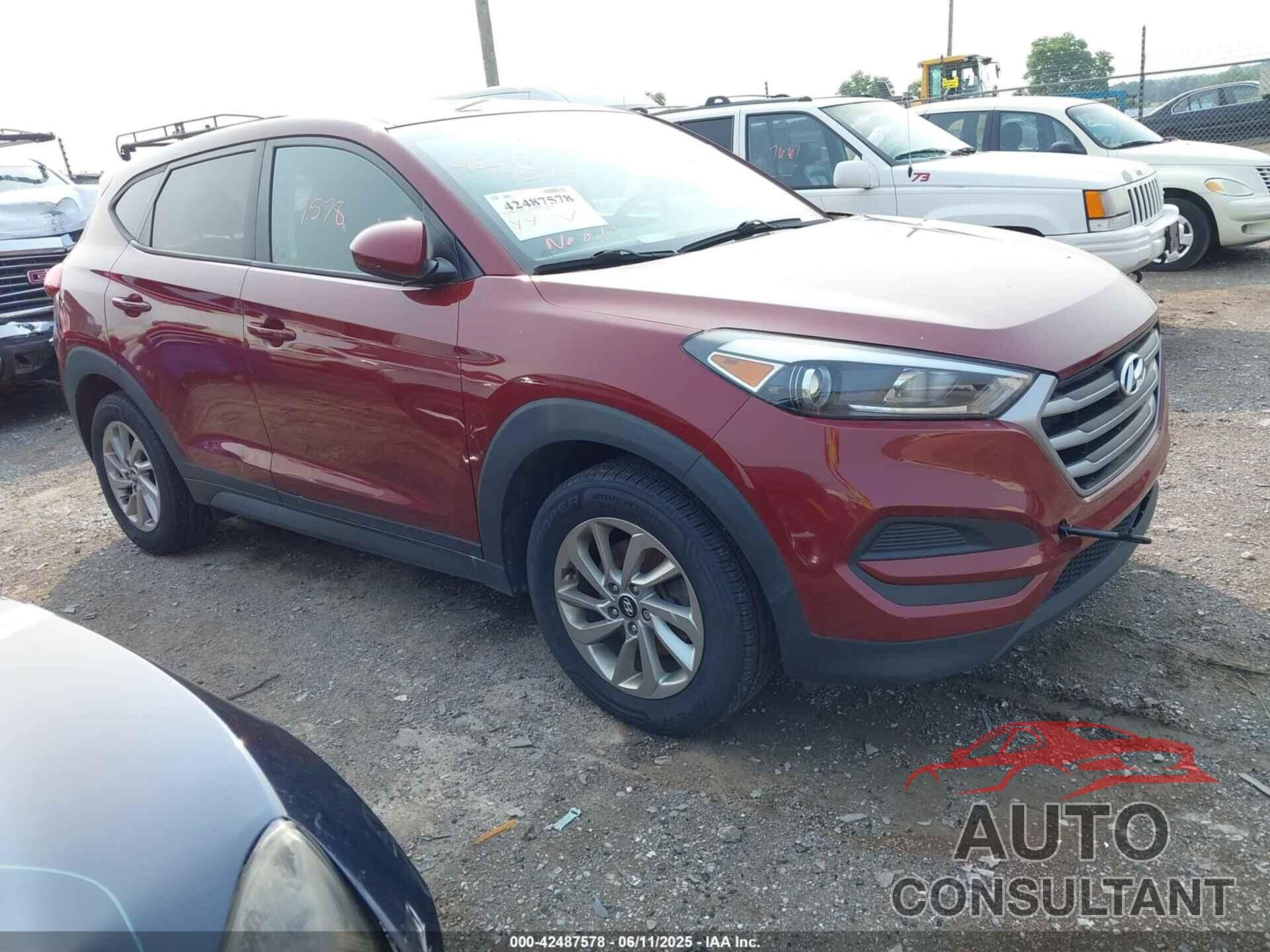 HYUNDAI TUCSON 2018 - KM8J23A49JU837305