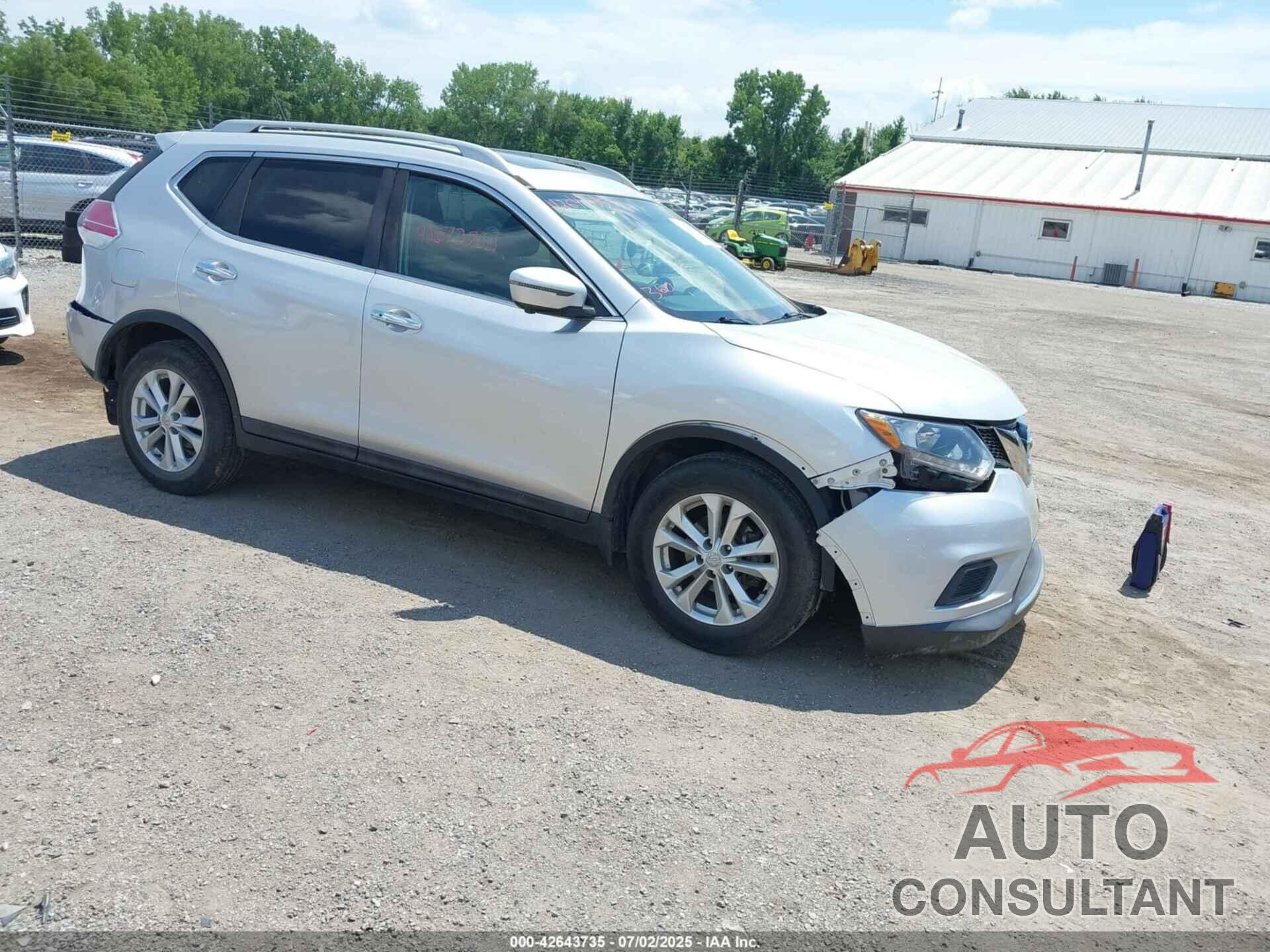 NISSAN ROGUE 2016 - 5N1AT2MV0GC899556