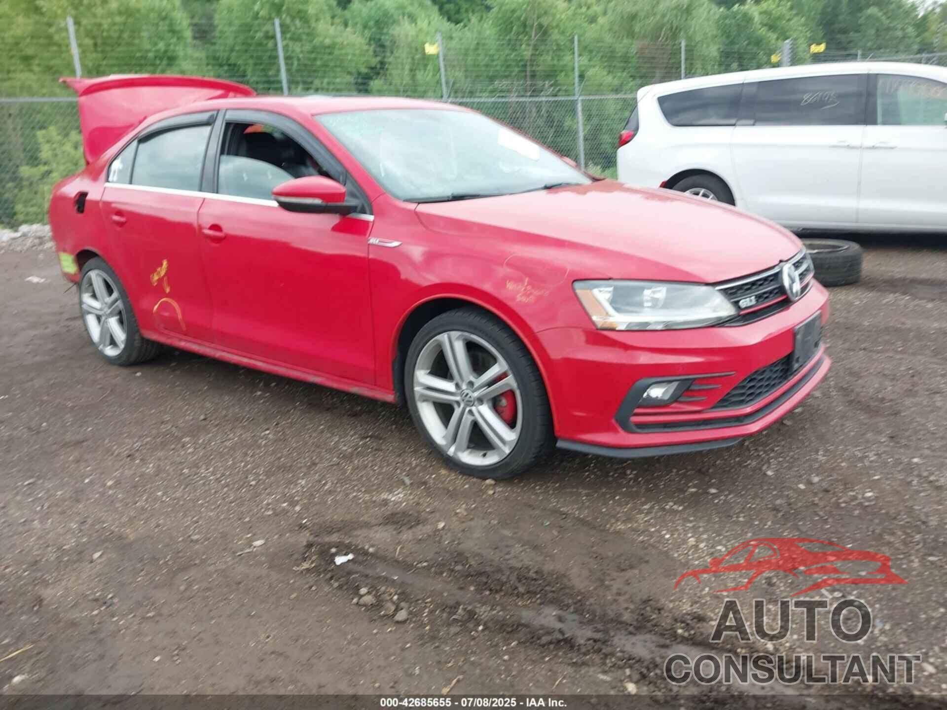 VOLKSWAGEN JETTA 2017 - 3VW4T7AJ6HM391671