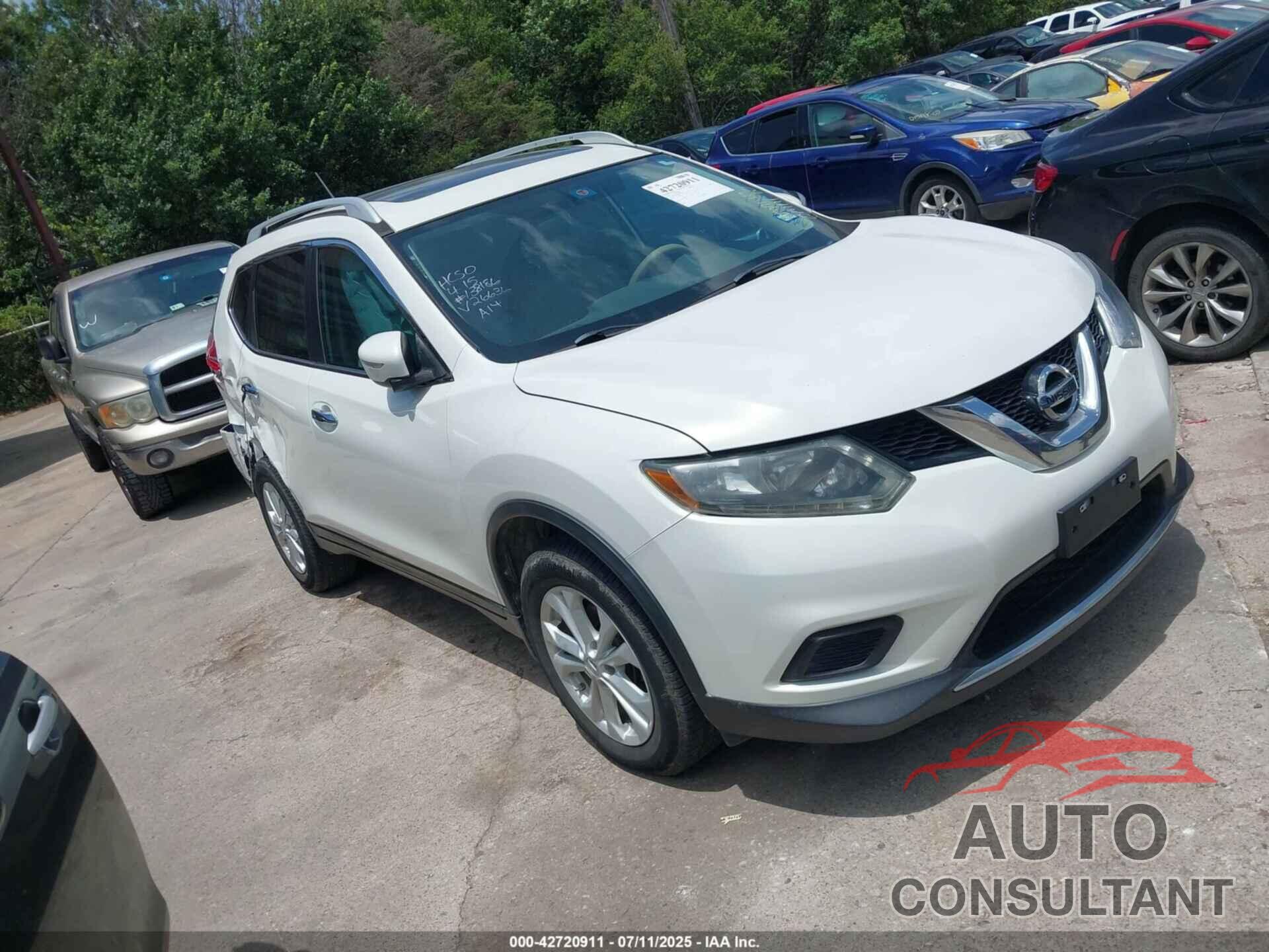 NISSAN ROGUE 2014 - 5N1AT2MV0EC826636