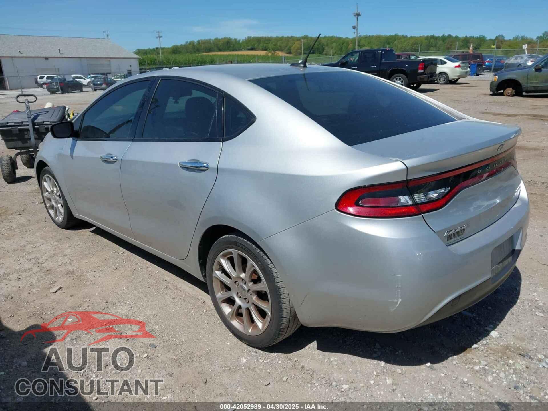 DODGE DART 2013 - 1C3CDFCA9DD334426