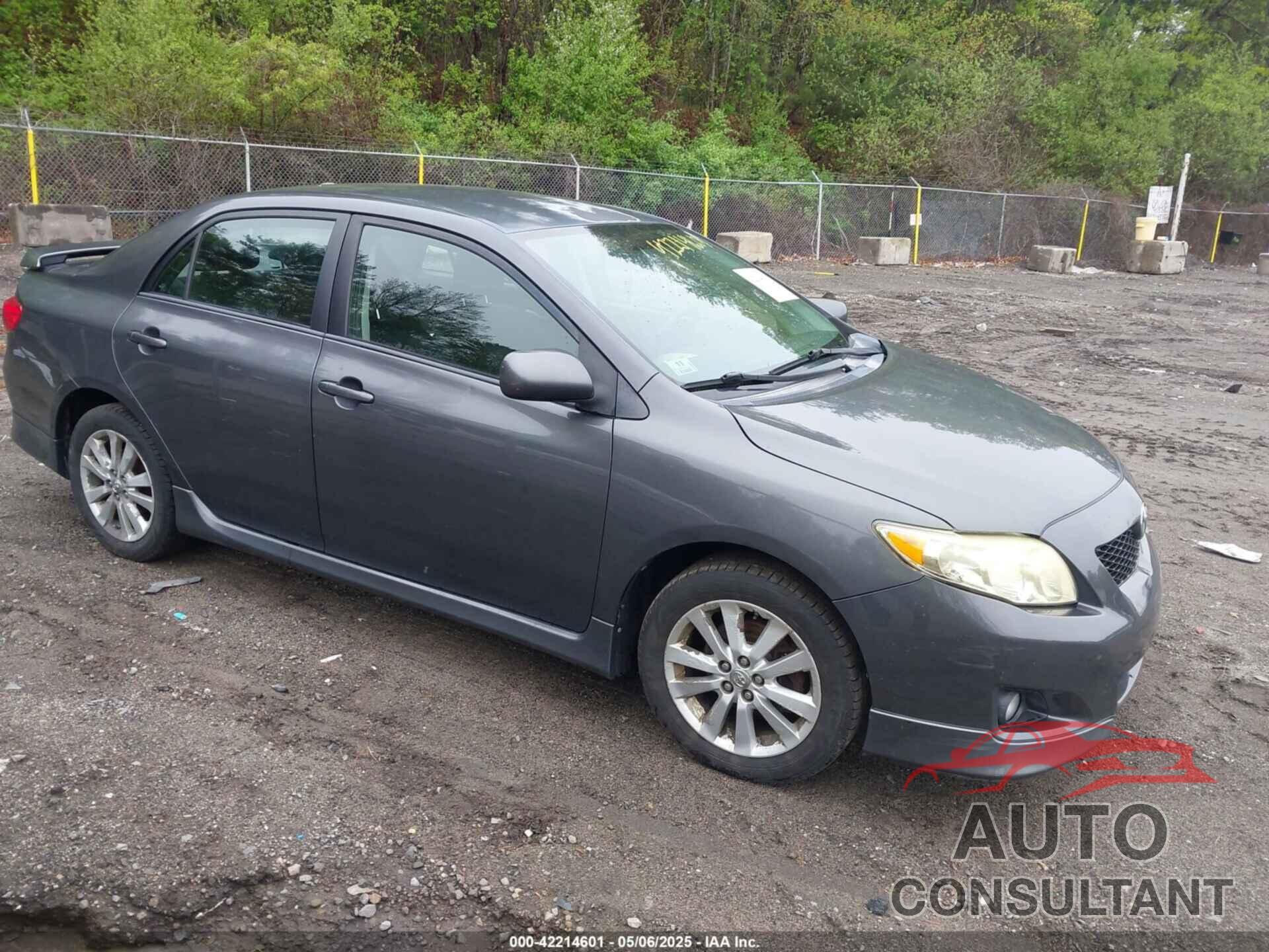 TOYOTA COROLLA 2009 - 2T1BU40E29C156642
