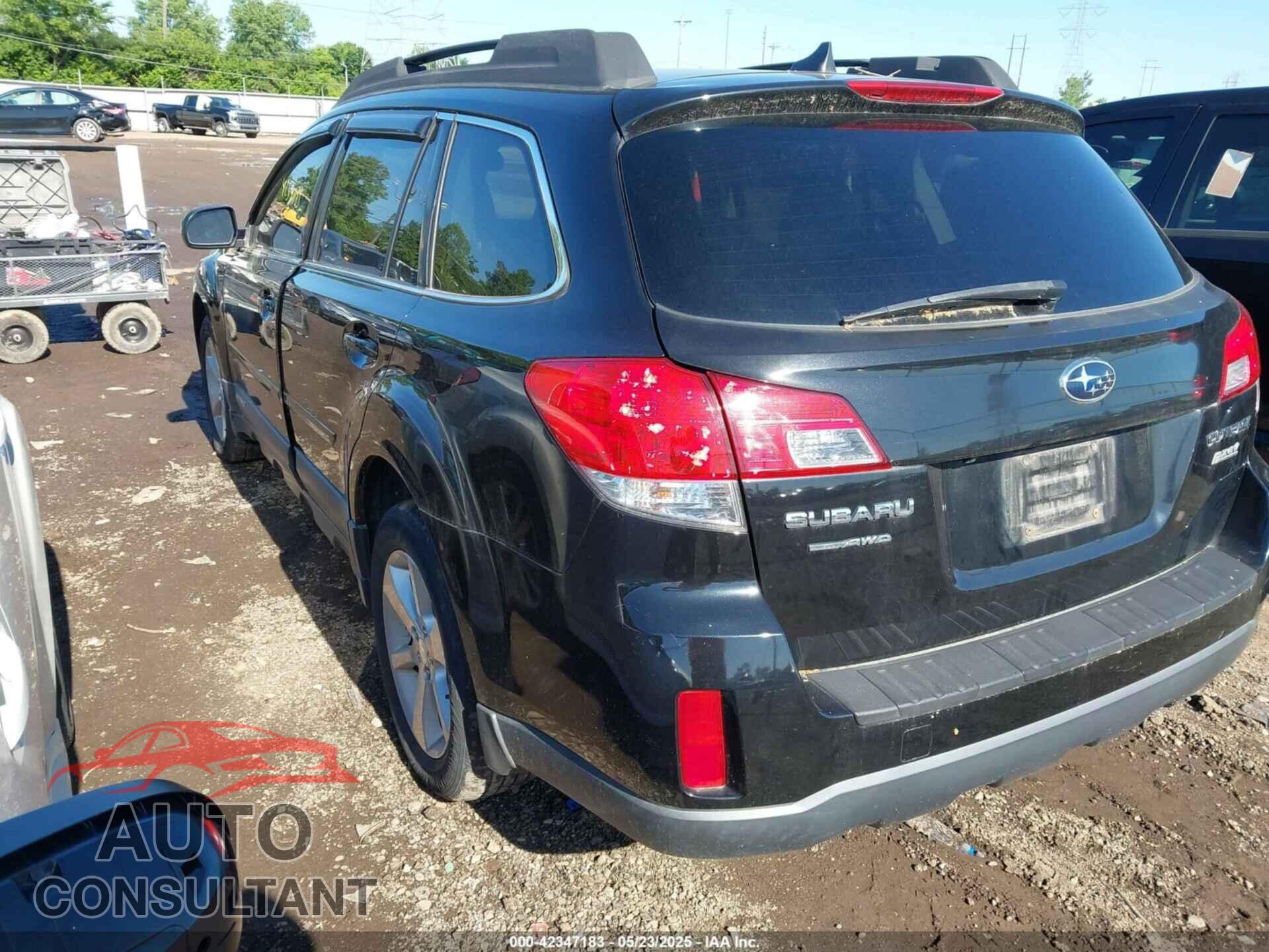SUBARU OUTBACK 2013 - 4S4BRBLC0D3201929