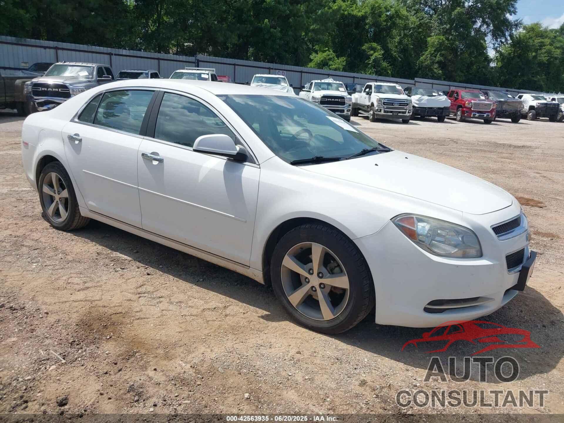 CHEVROLET MALIBU 2012 - 1G1ZC5E0XCF301776