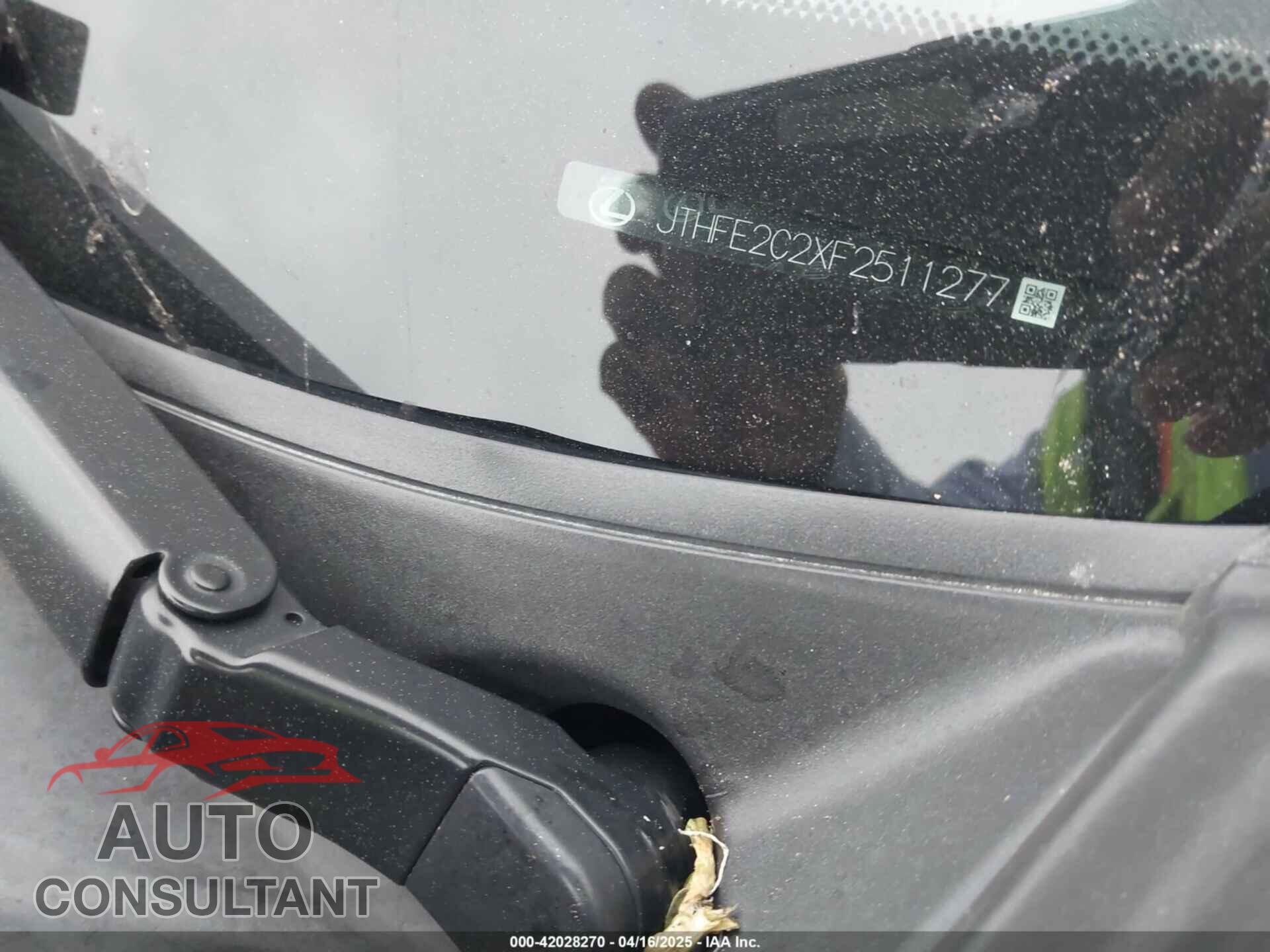 LEXUS IS 350C 2015 - JTHFE2C2XF2511277