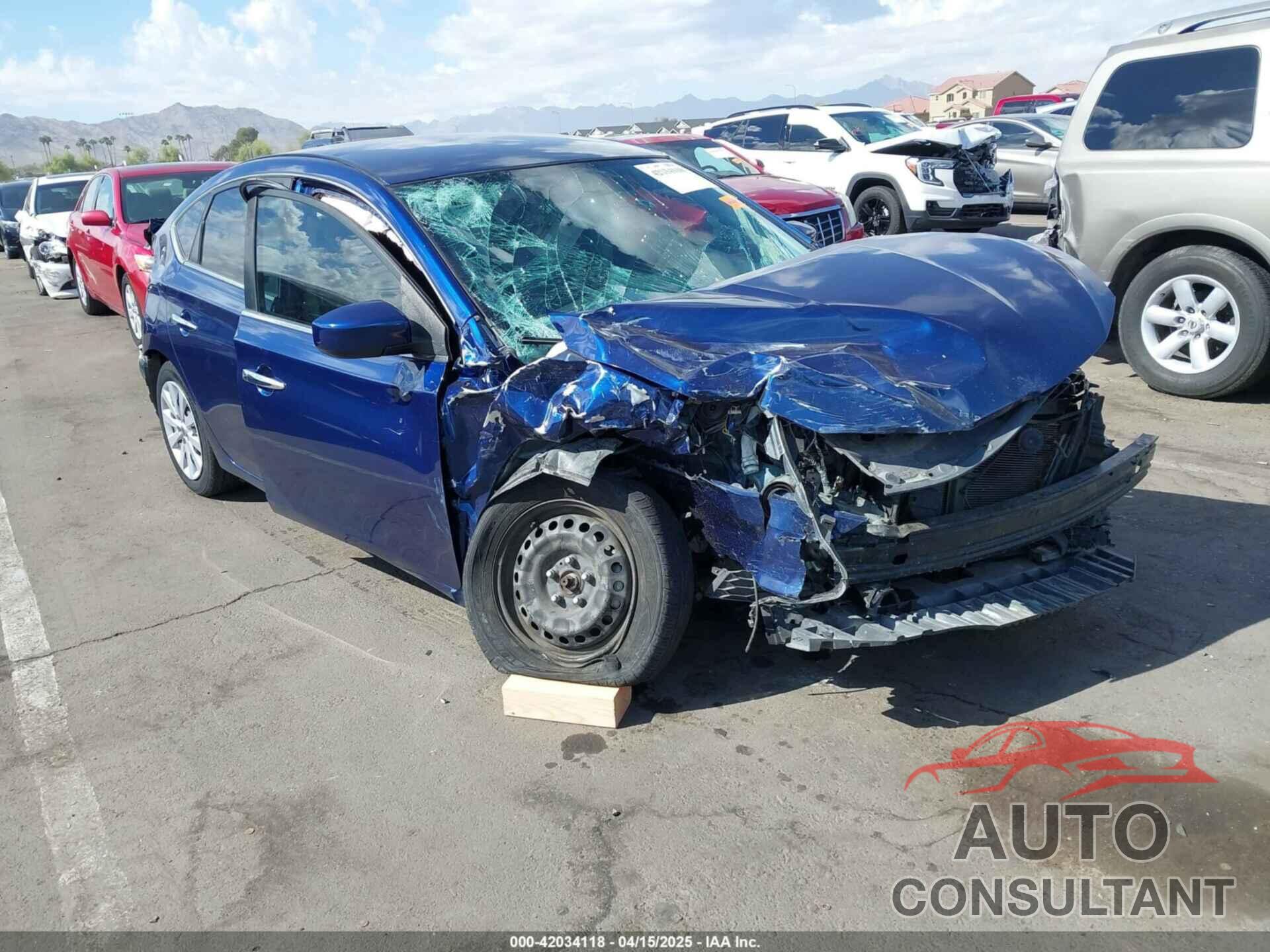 NISSAN SENTRA 2019 - 3N1AB7AP9KY235401