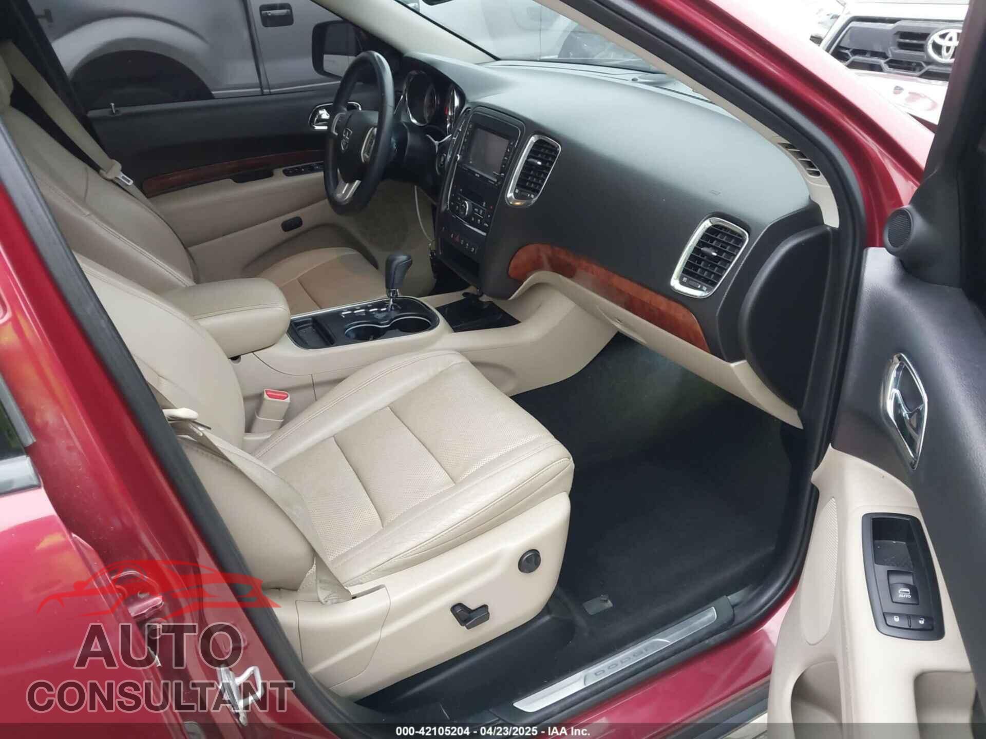 DODGE DURANGO 2013 - 1C4RDJEGXDC669937