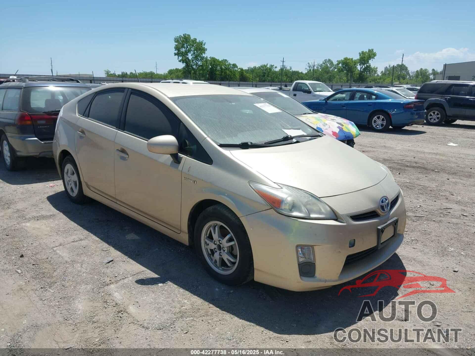 TOYOTA PRIUS 2011 - JTDKN3DU5B1415255