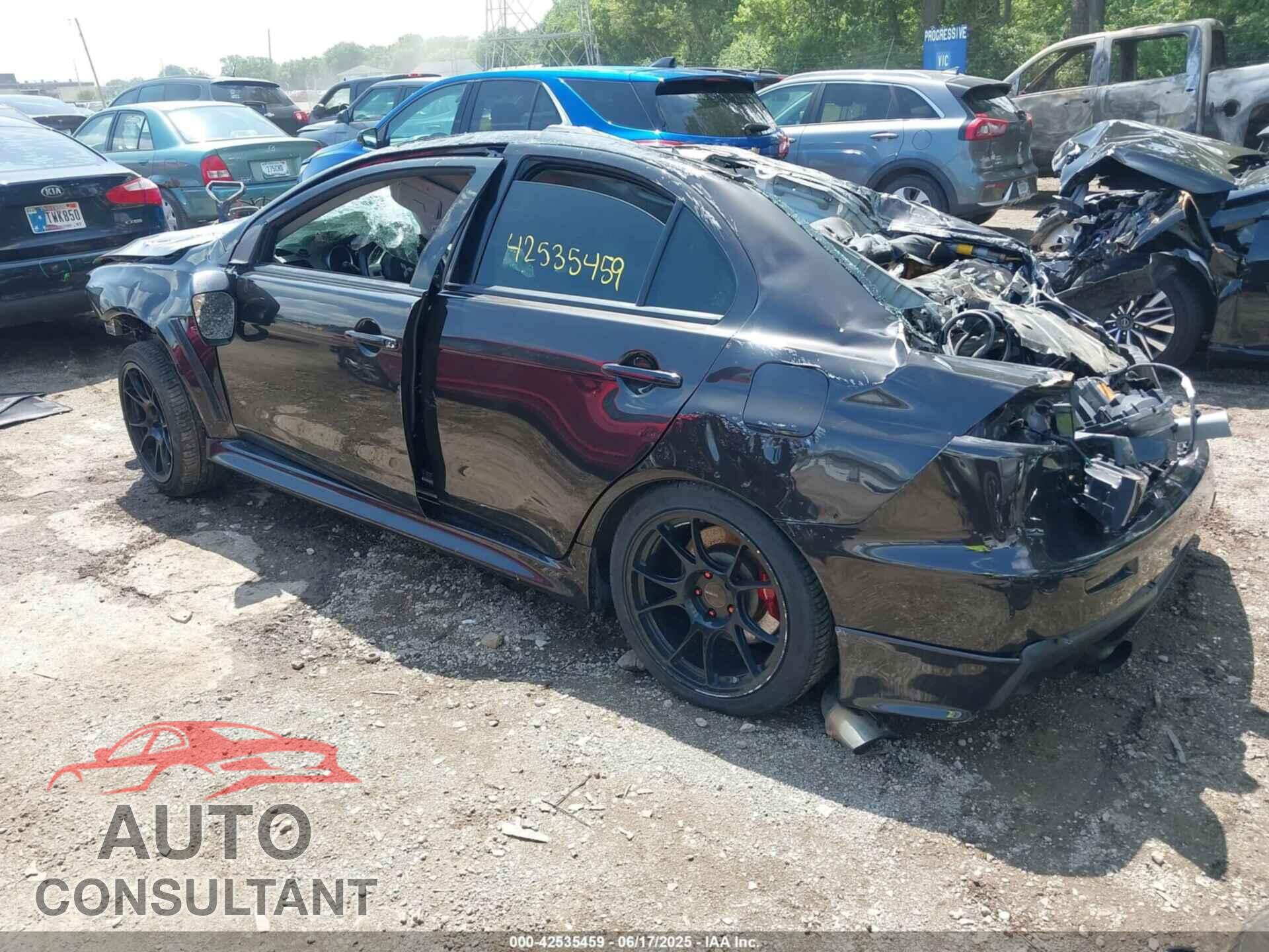 MITSUBISHI LANCER EVOLUTION 2015 - JA32W8FV4FU008711