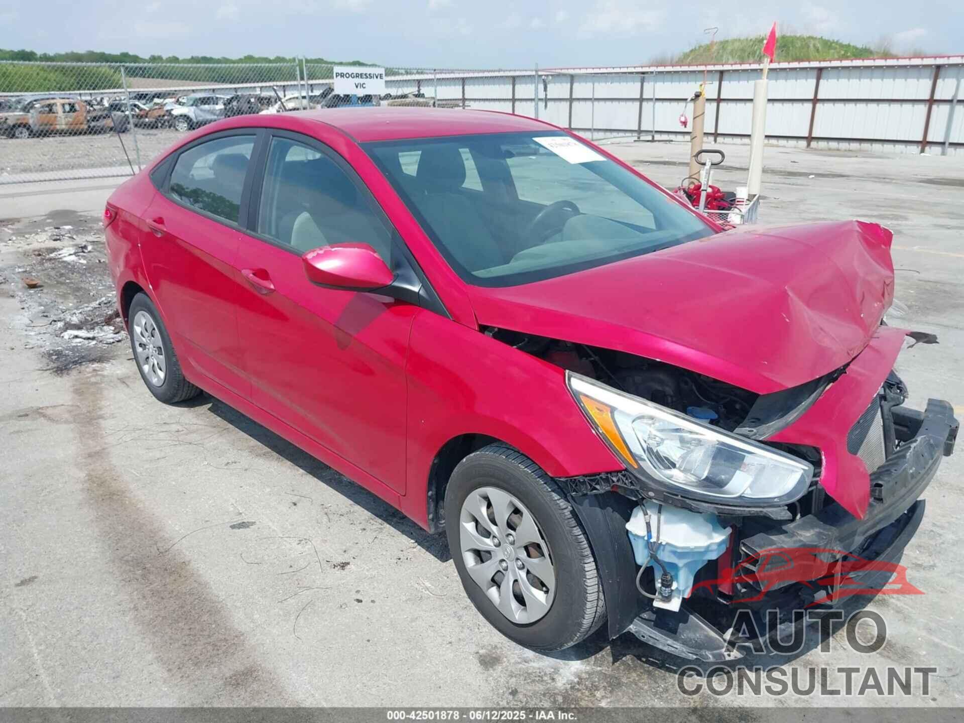 HYUNDAI ACCENT 2016 - KMHCT4AE3GU072864