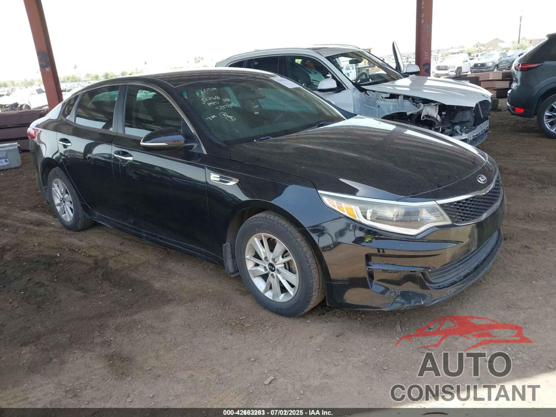 KIA OPTIMA 2016 - 5XXGT4L38GG111665
