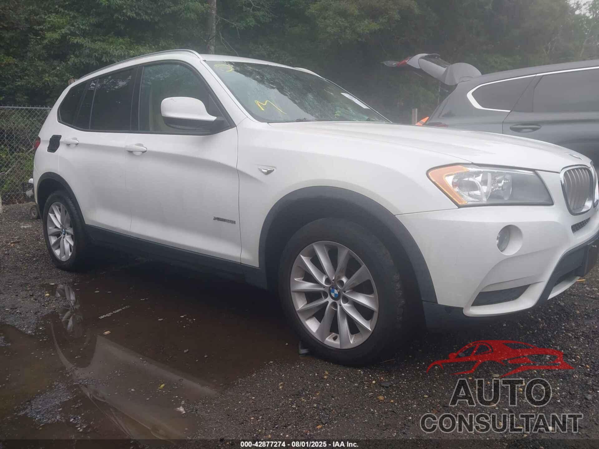 BMW X3 2013 - 5UXWX9C52D0A21182