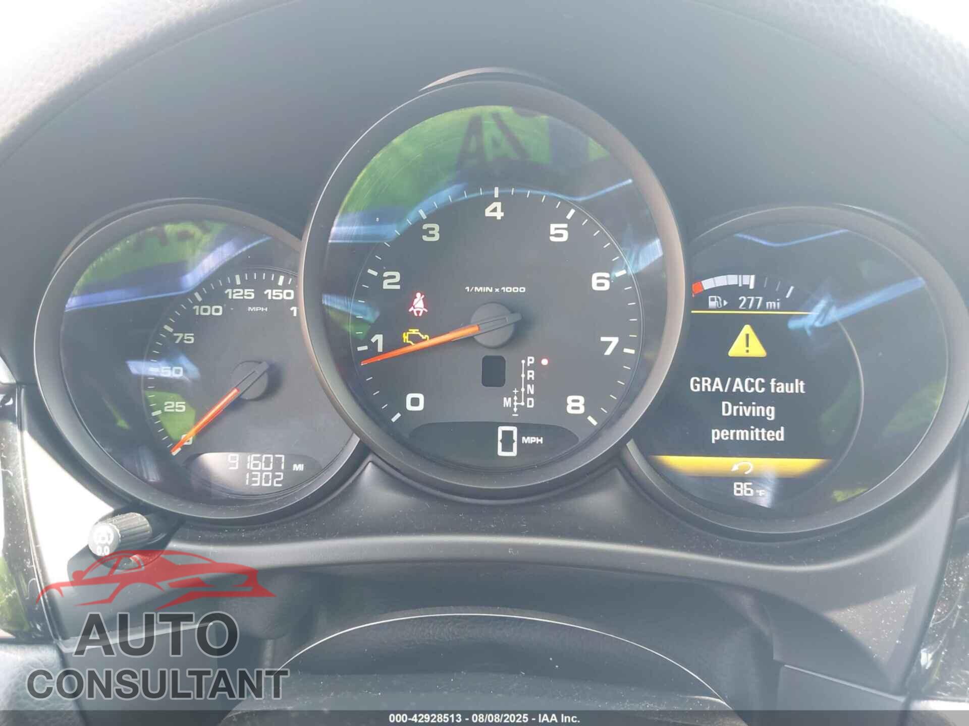 PORSCHE MACAN 2017 - WP1AA2A59HLB04132
