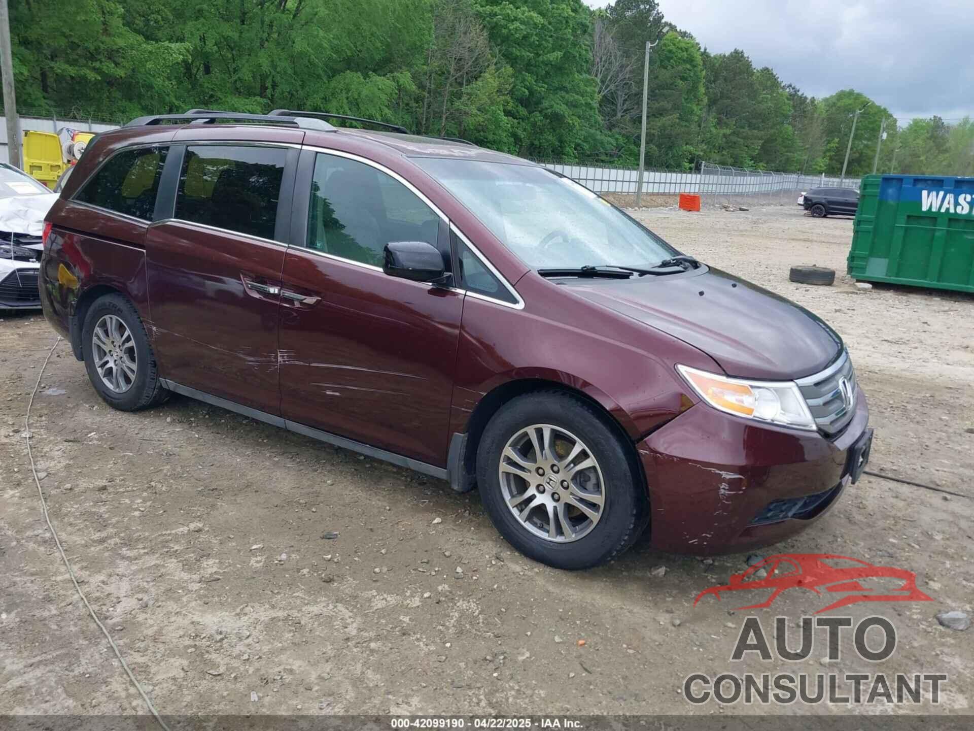 HONDA ODYSSEY 2012 - 5FNRL5H63CB083014