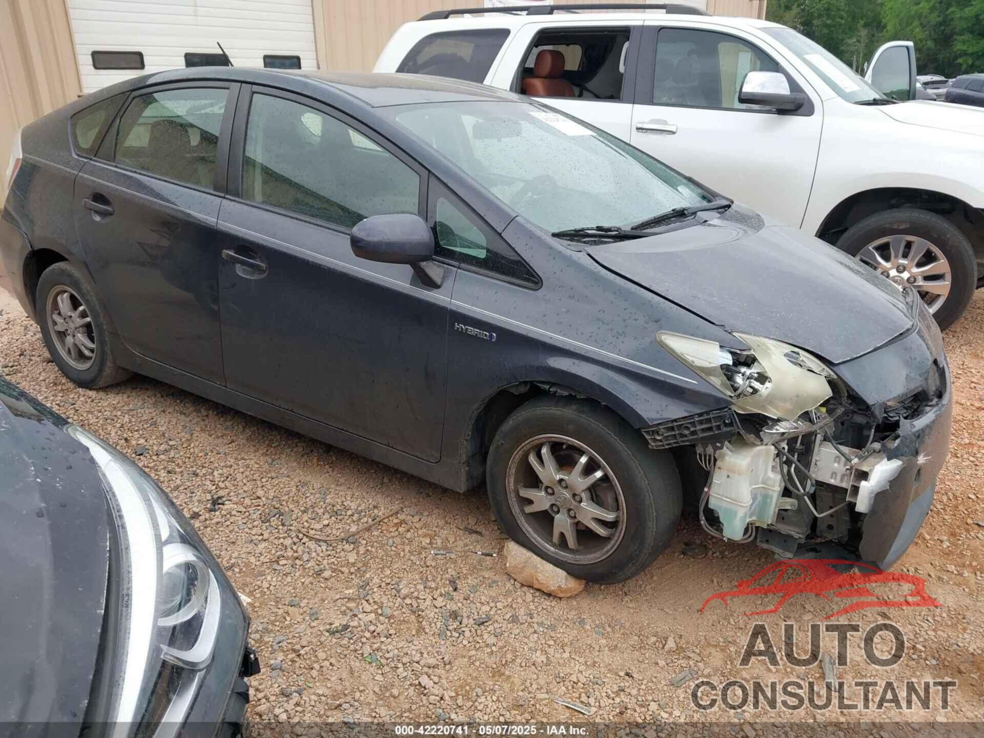 TOYOTA PRIUS 2010 - JTDKN3DU8A0052759