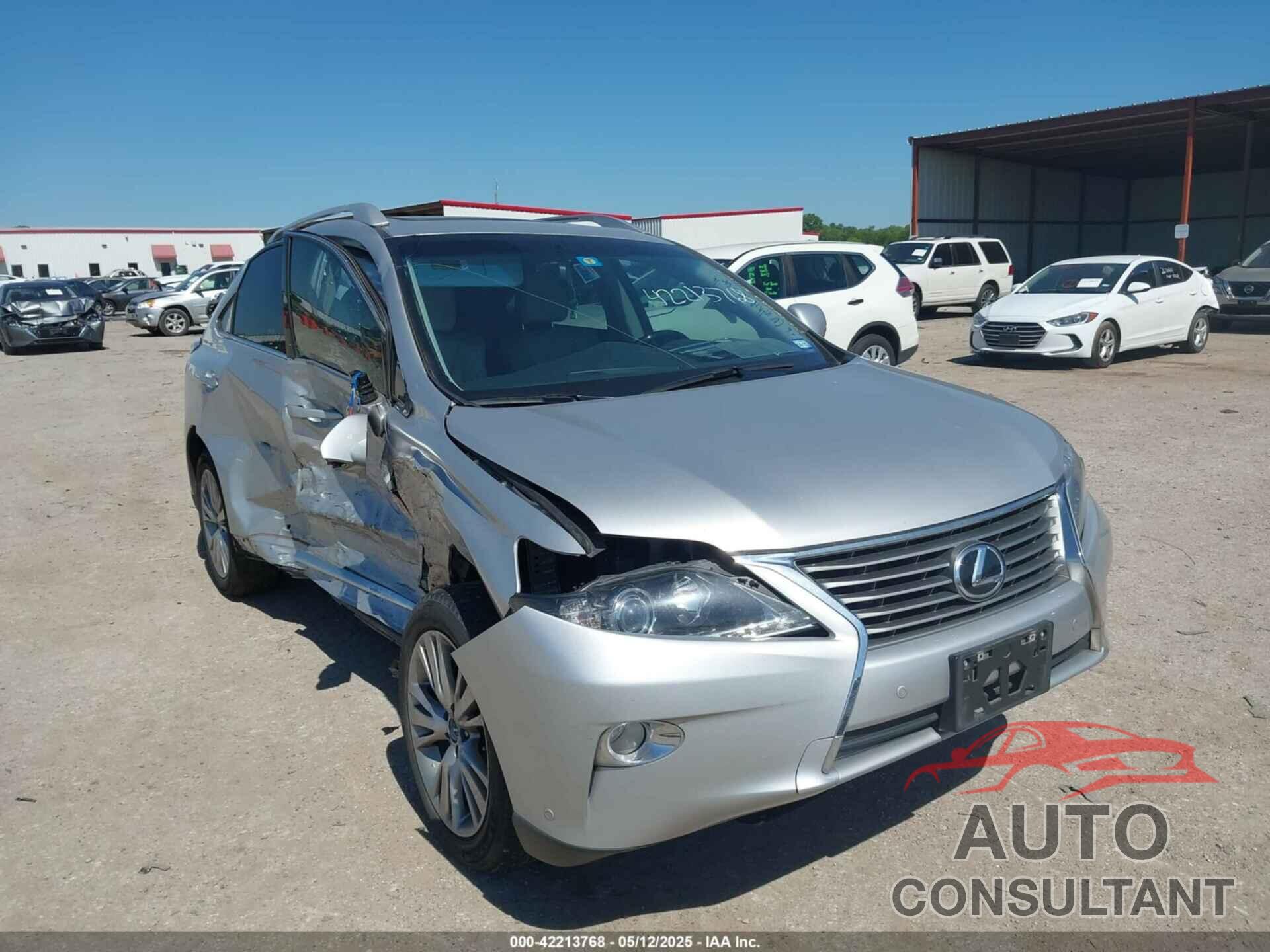 LEXUS RX 350 2013 - 2T2BK1BA5DC191520