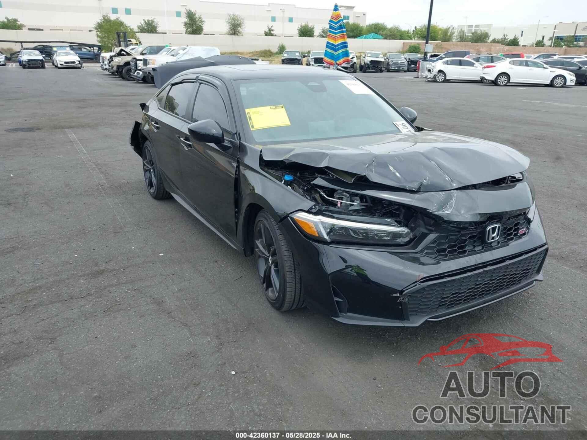 HONDA CIVIC SI 2025 - 2HGFE1E57SH475215