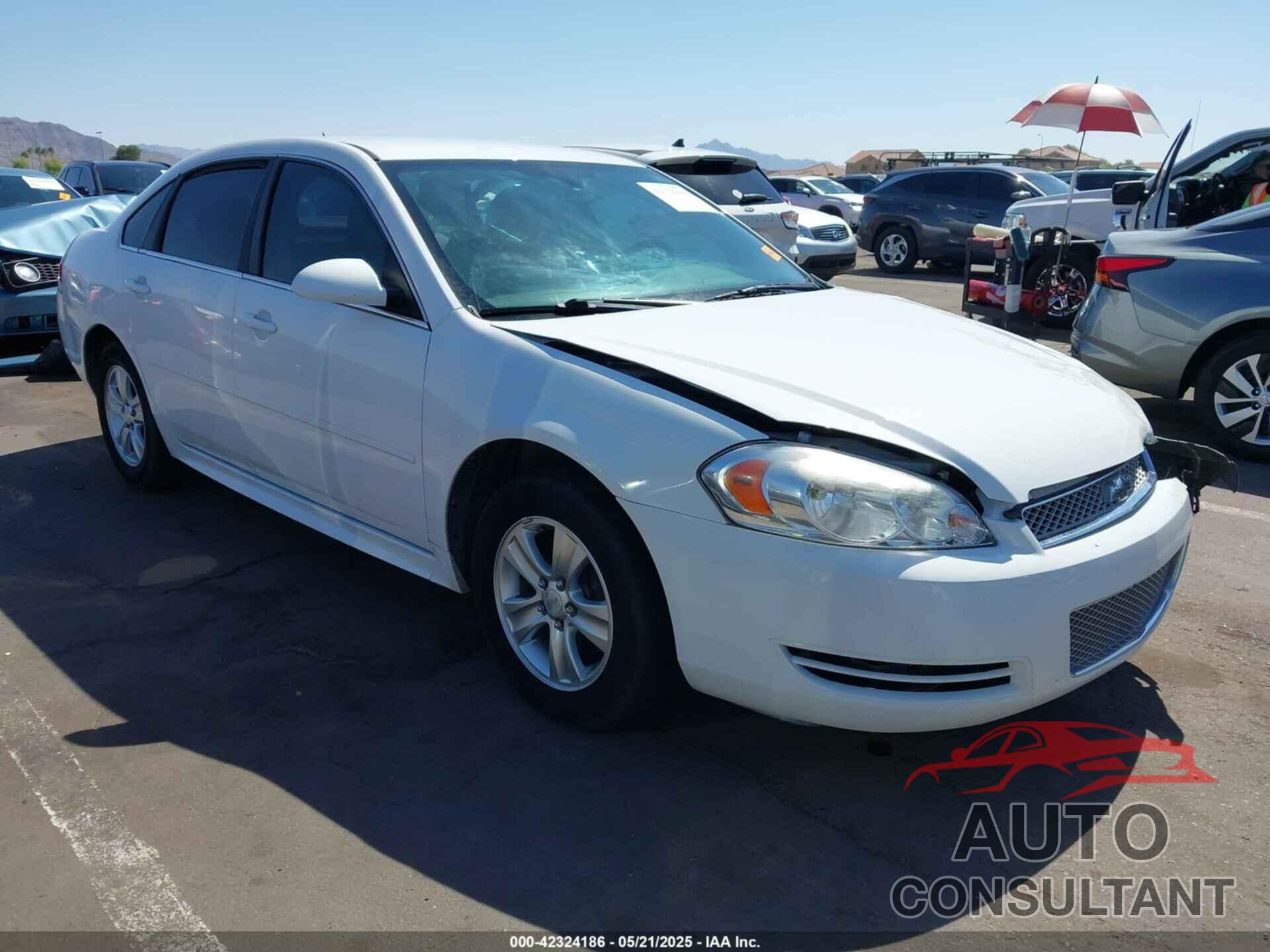 CHEVROLET IMPALA 2012 - 2G1WA5E34C1183766