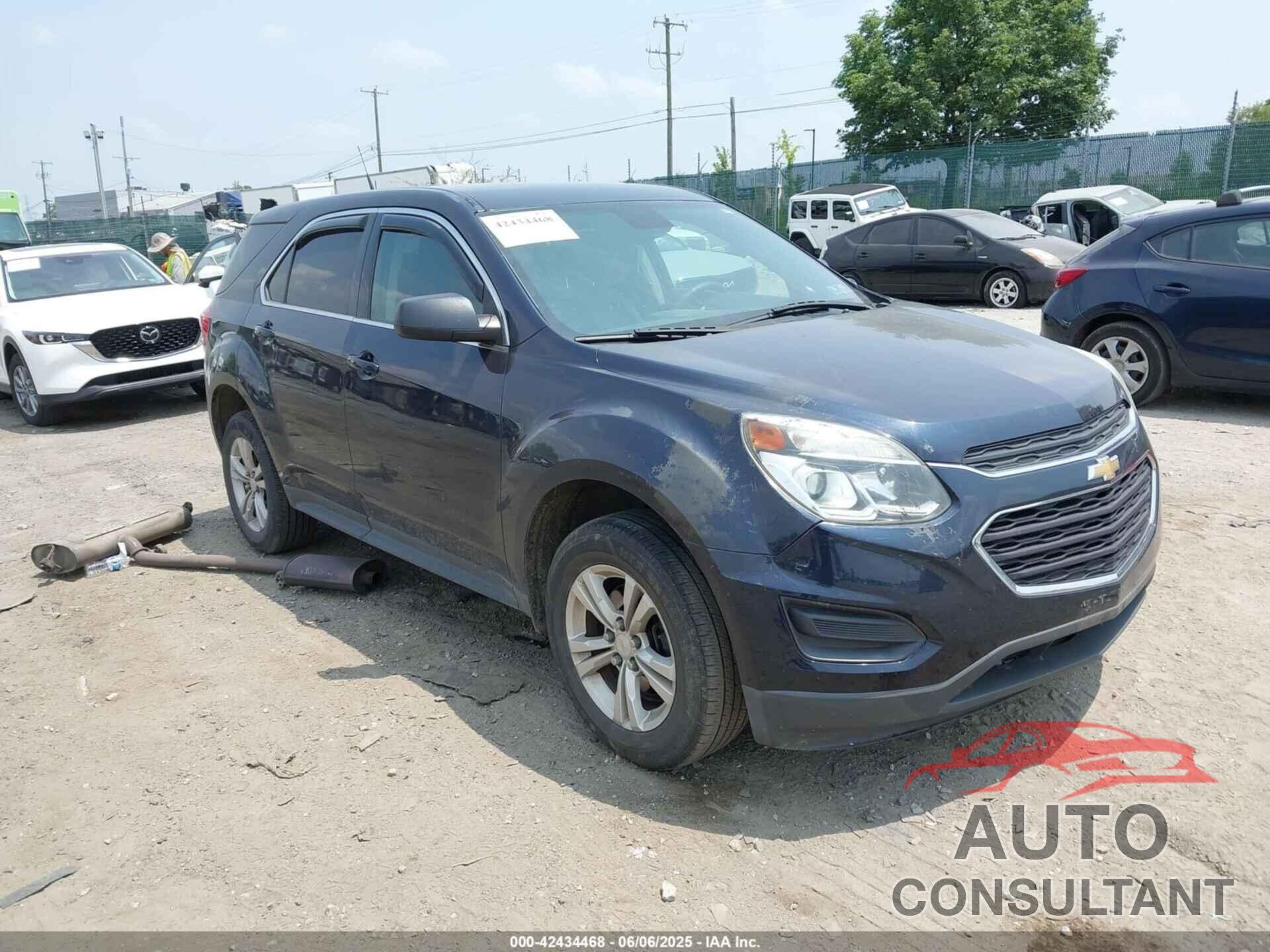 CHEVROLET EQUINOX 2016 - 2GNFLEEK6G6172390