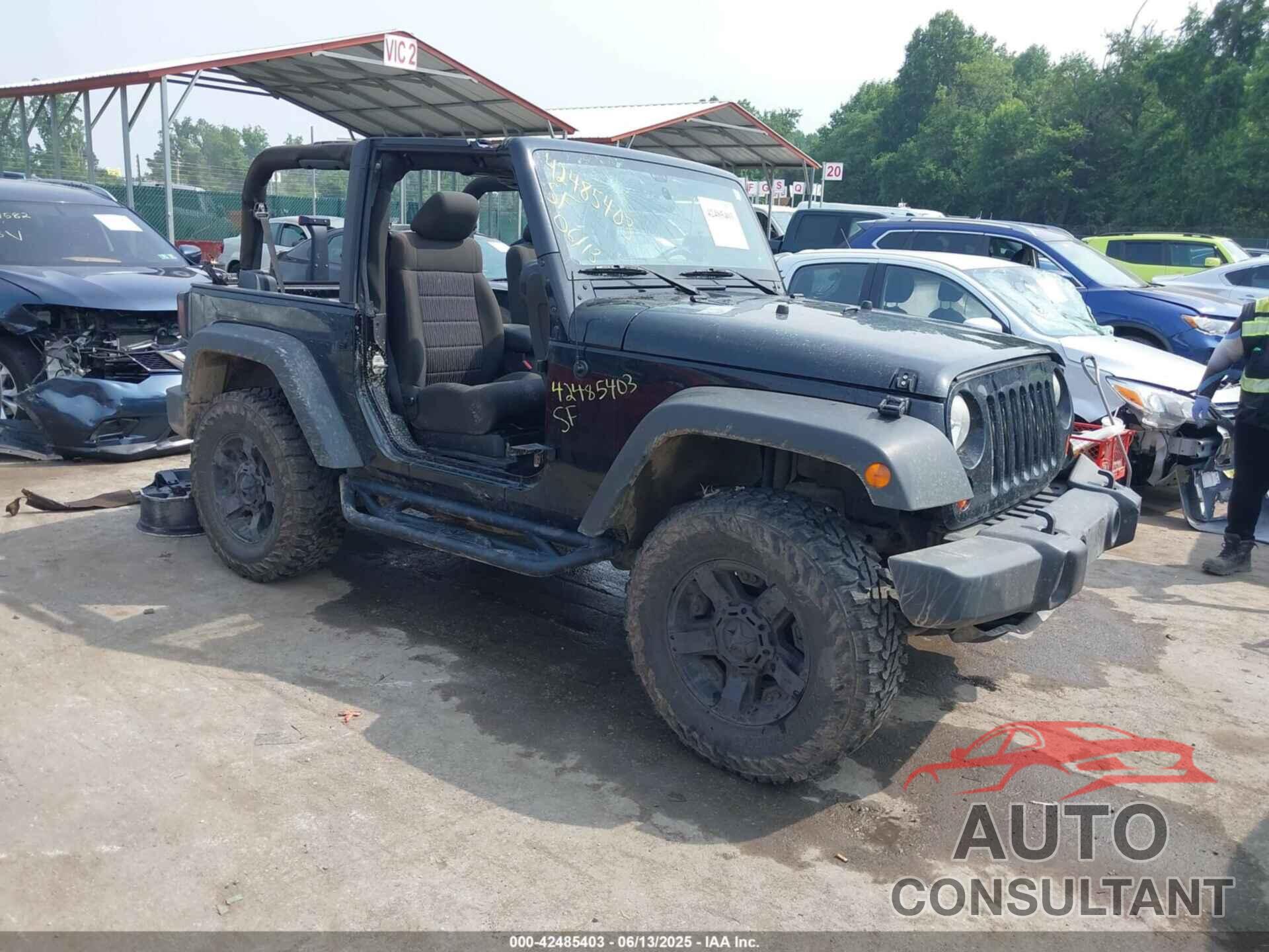 JEEP WRANGLER 2012 - 1C4AJWAG9CL253854