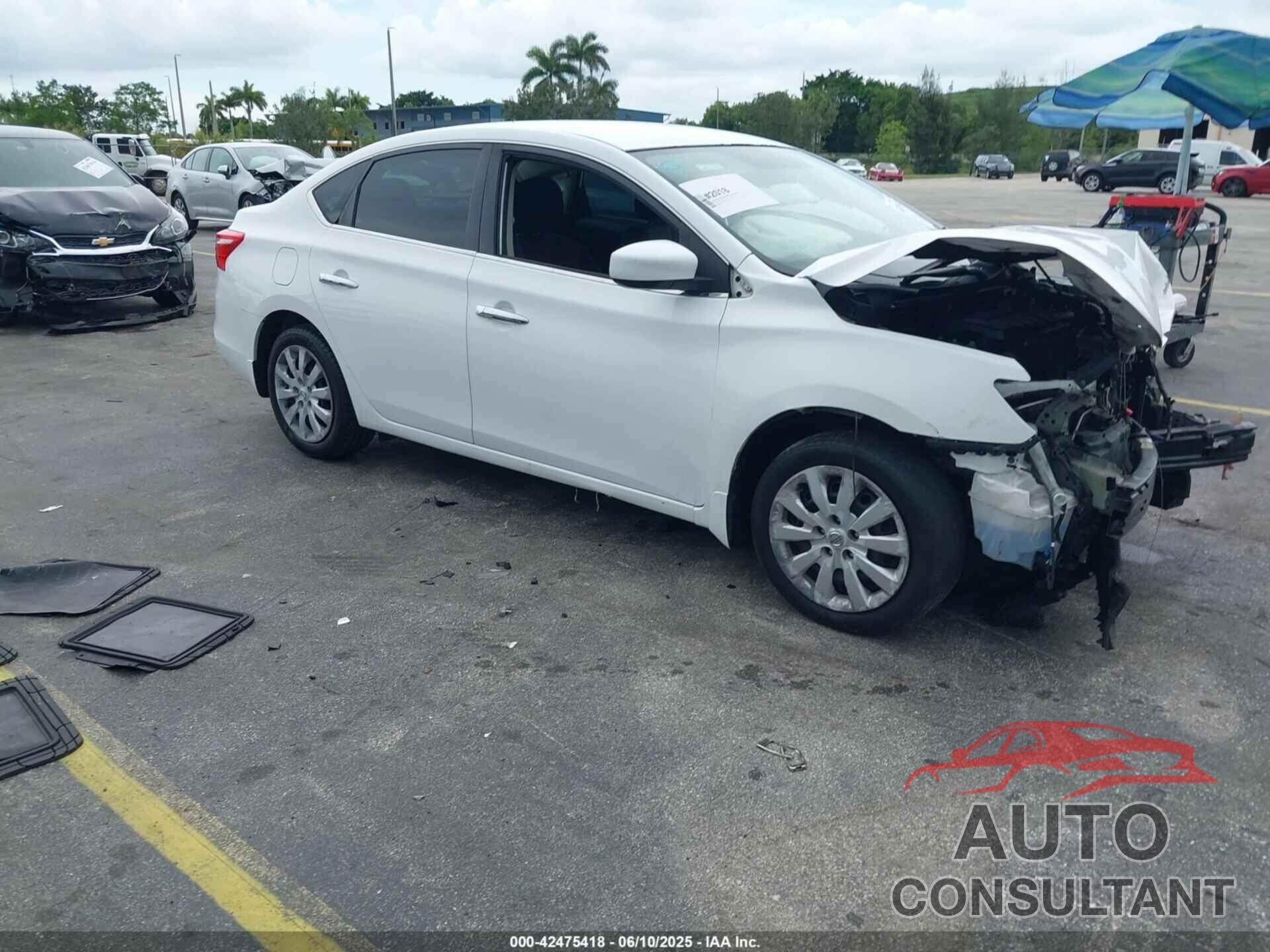 NISSAN SENTRA 2017 - 3N1AB7AP9HY299530