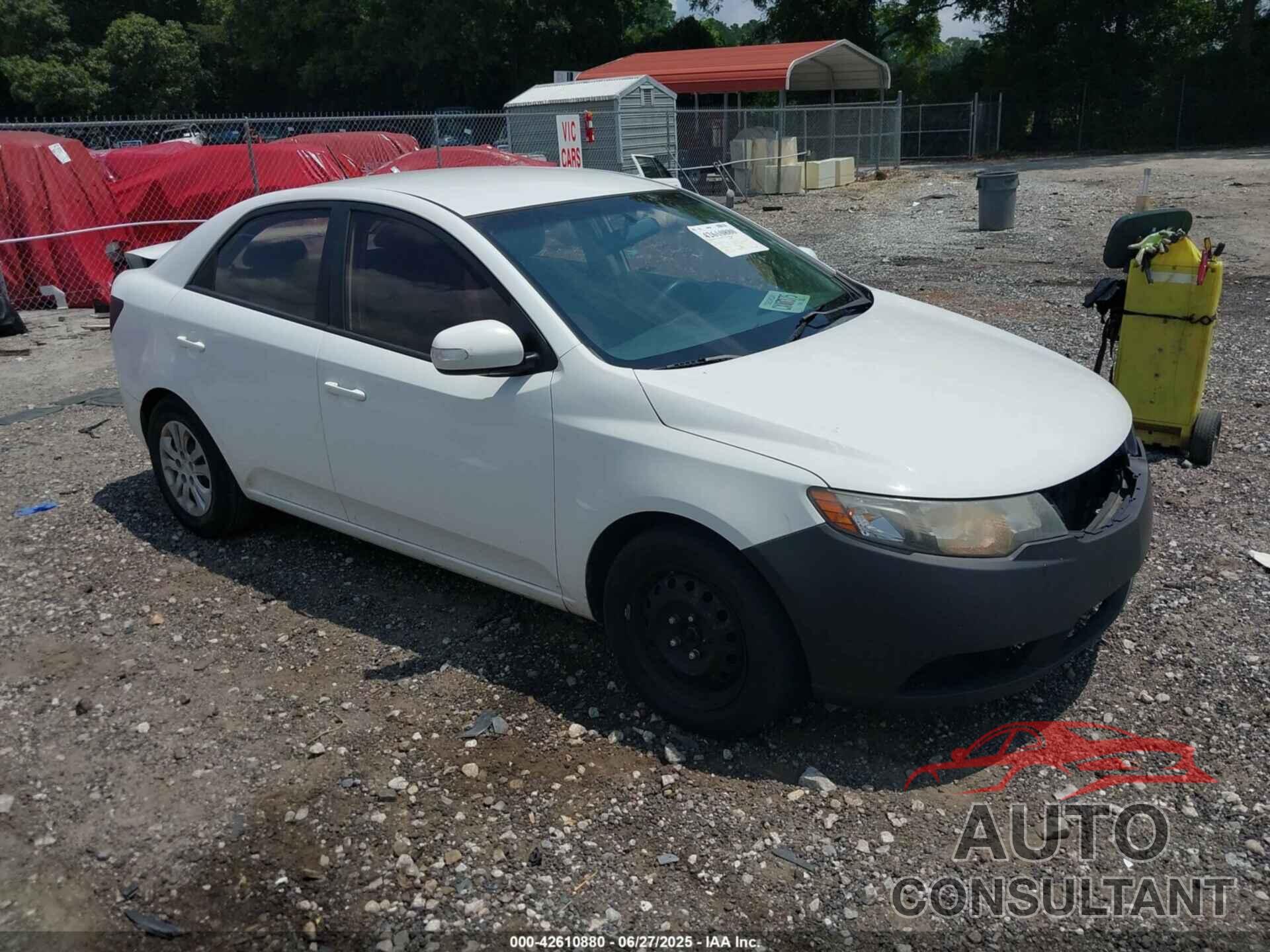 KIA FORTE 2010 - KNAFU4A22A5809488