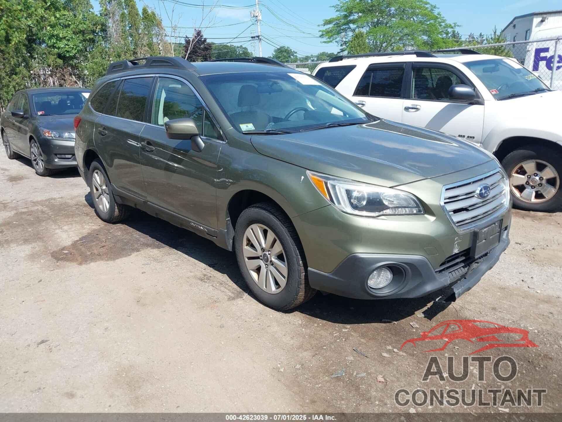 SUBARU OUTBACK 2016 - 4S4BSACC0G3224128