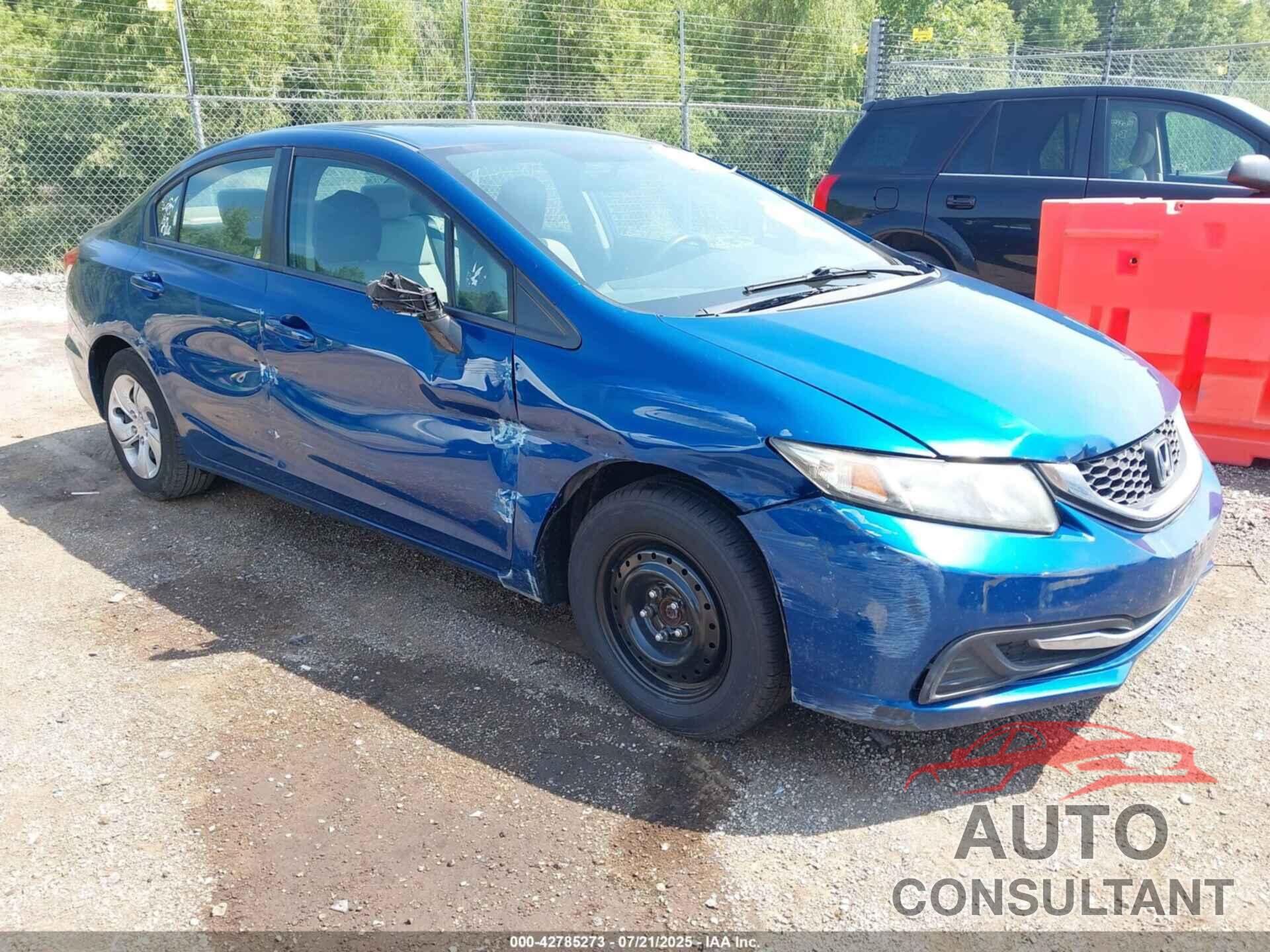 HONDA CIVIC 2014 - 2HGFB2F50EH543677