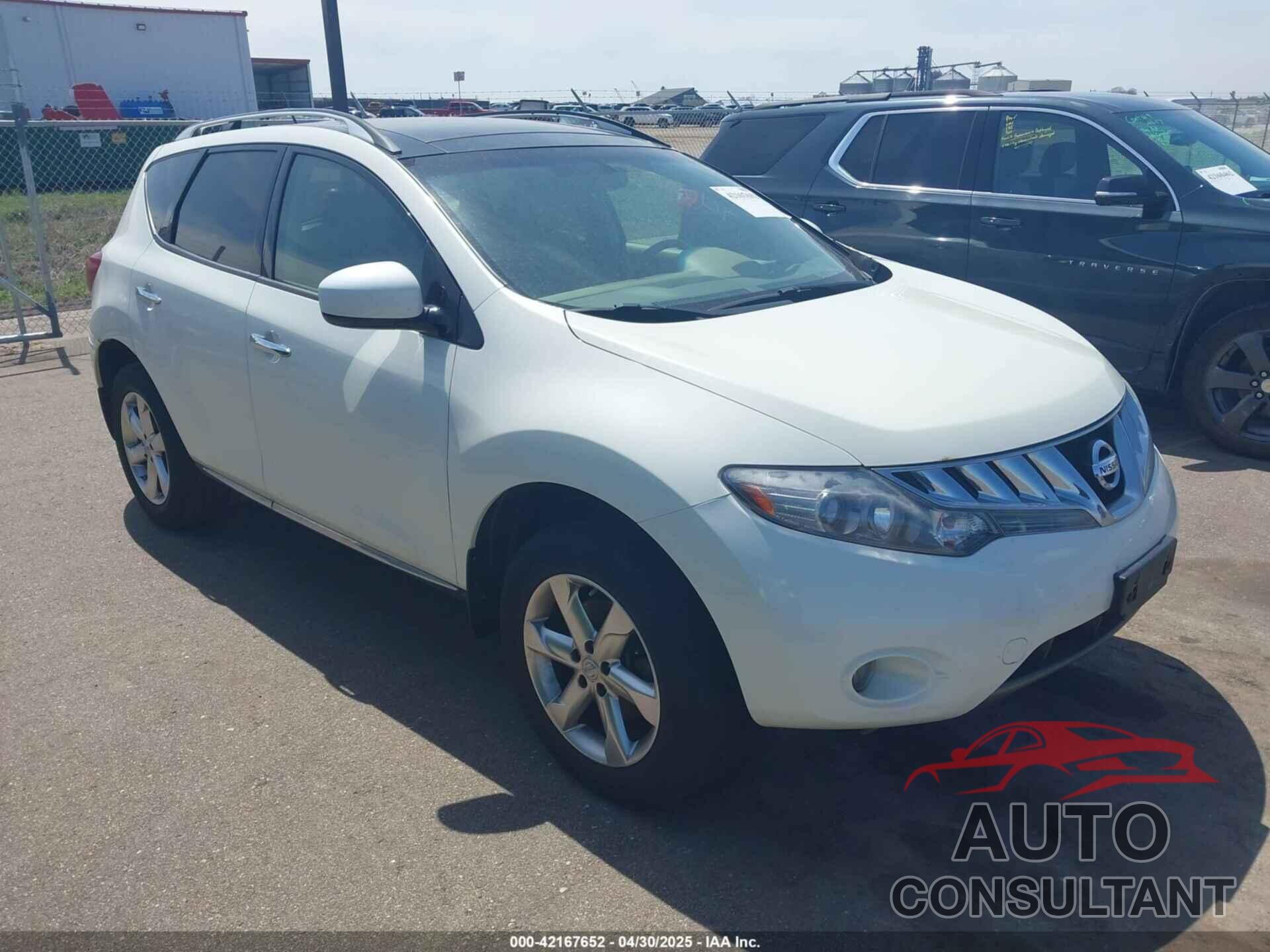 NISSAN MURANO 2010 - JN8AZ1MWXAW138355