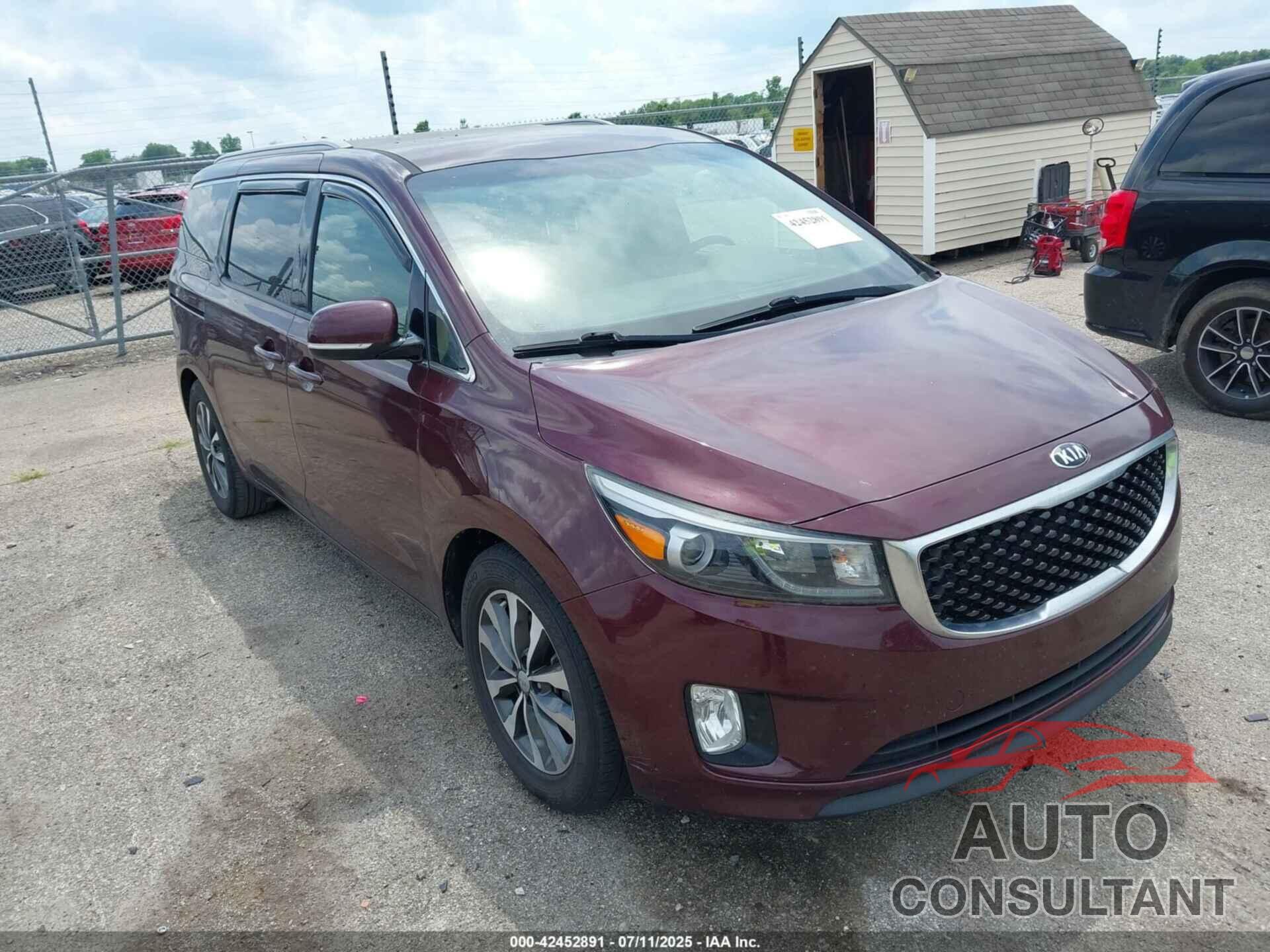 KIA SEDONA 2016 - KNDMC5C15G6147089