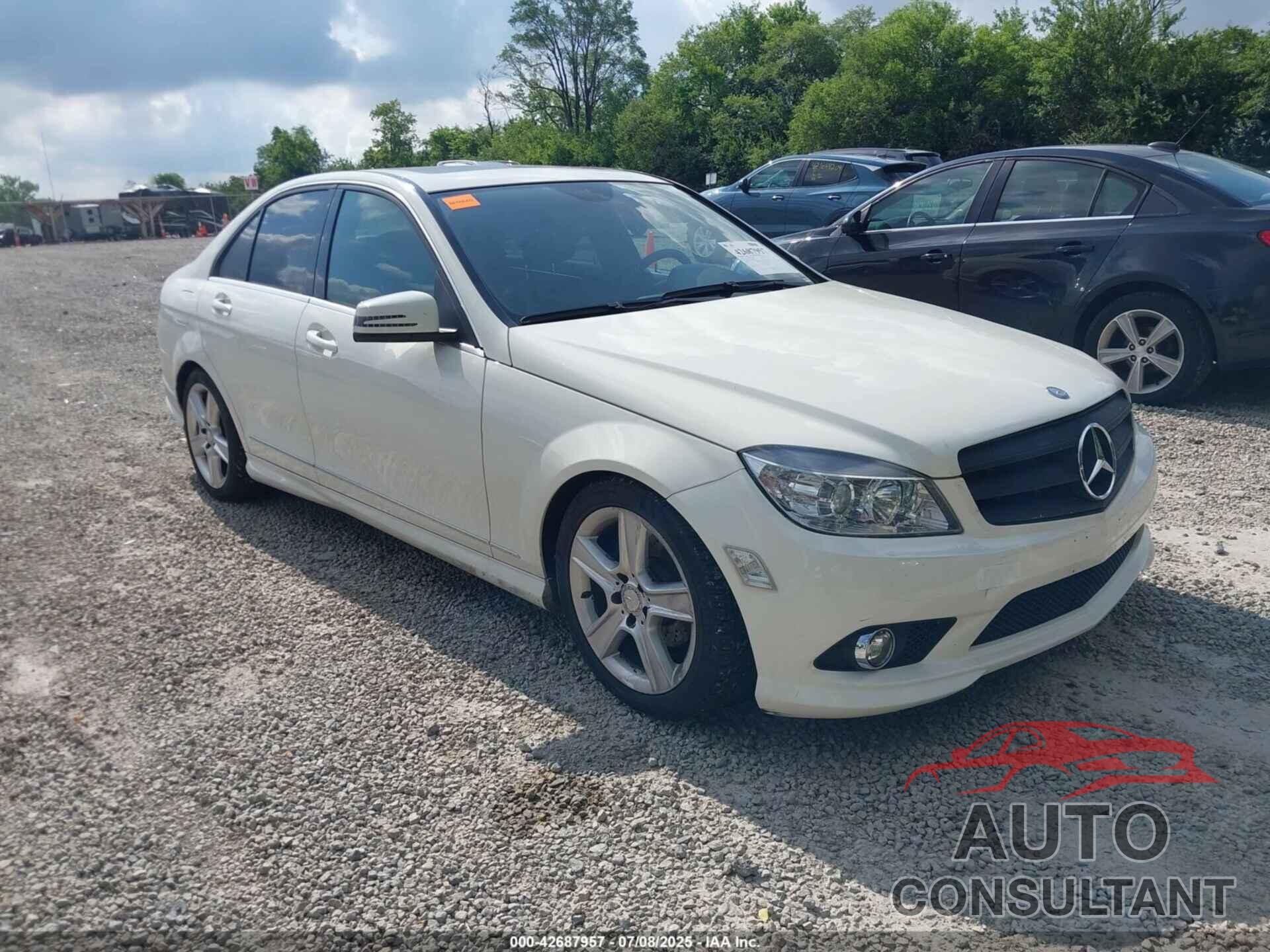 MERCEDES-BENZ C 300 2010 - WDDGF8BB9AF478674