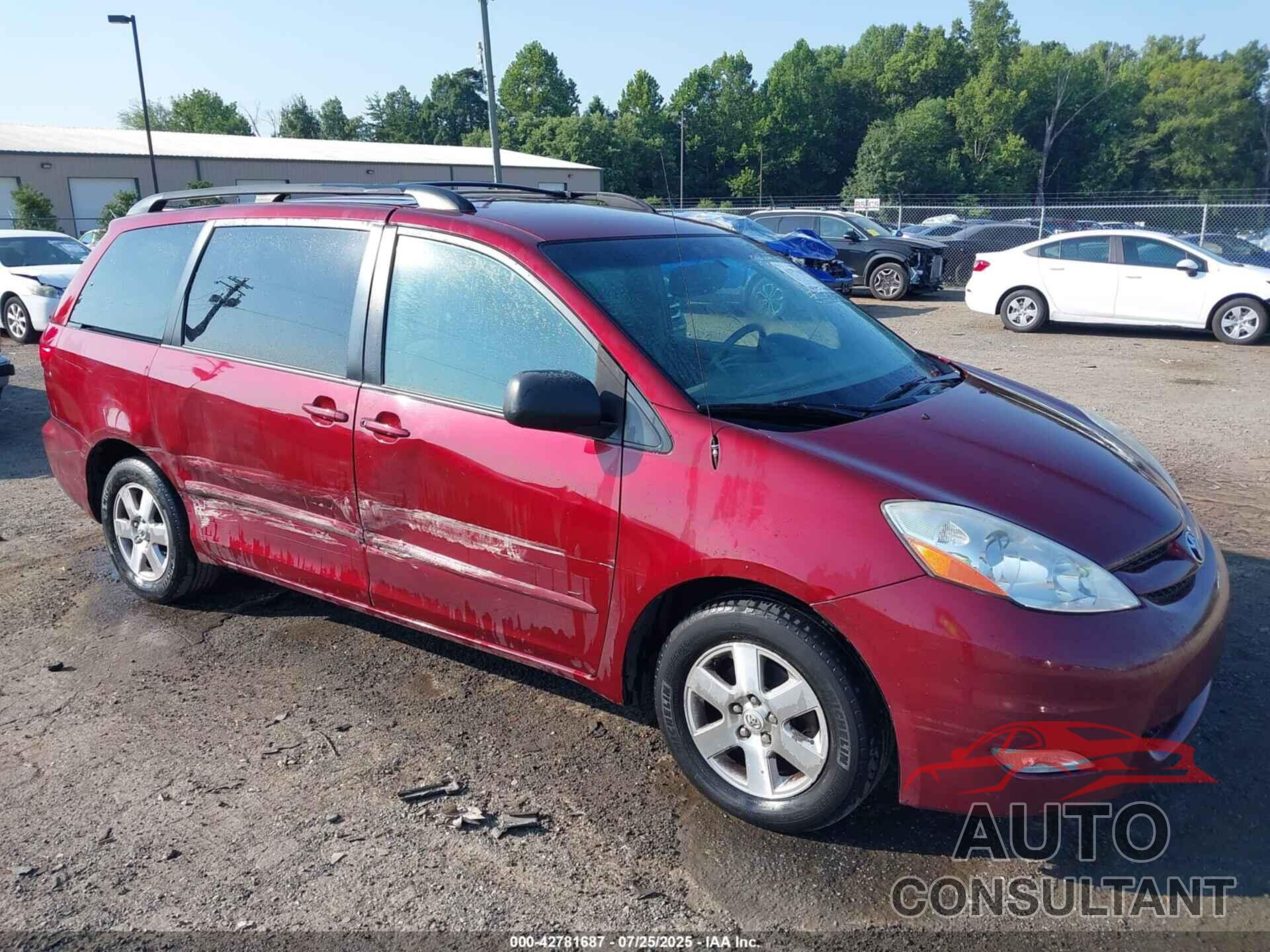 TOYOTA SIENNA 2009 - 5TDZK23C29S230765