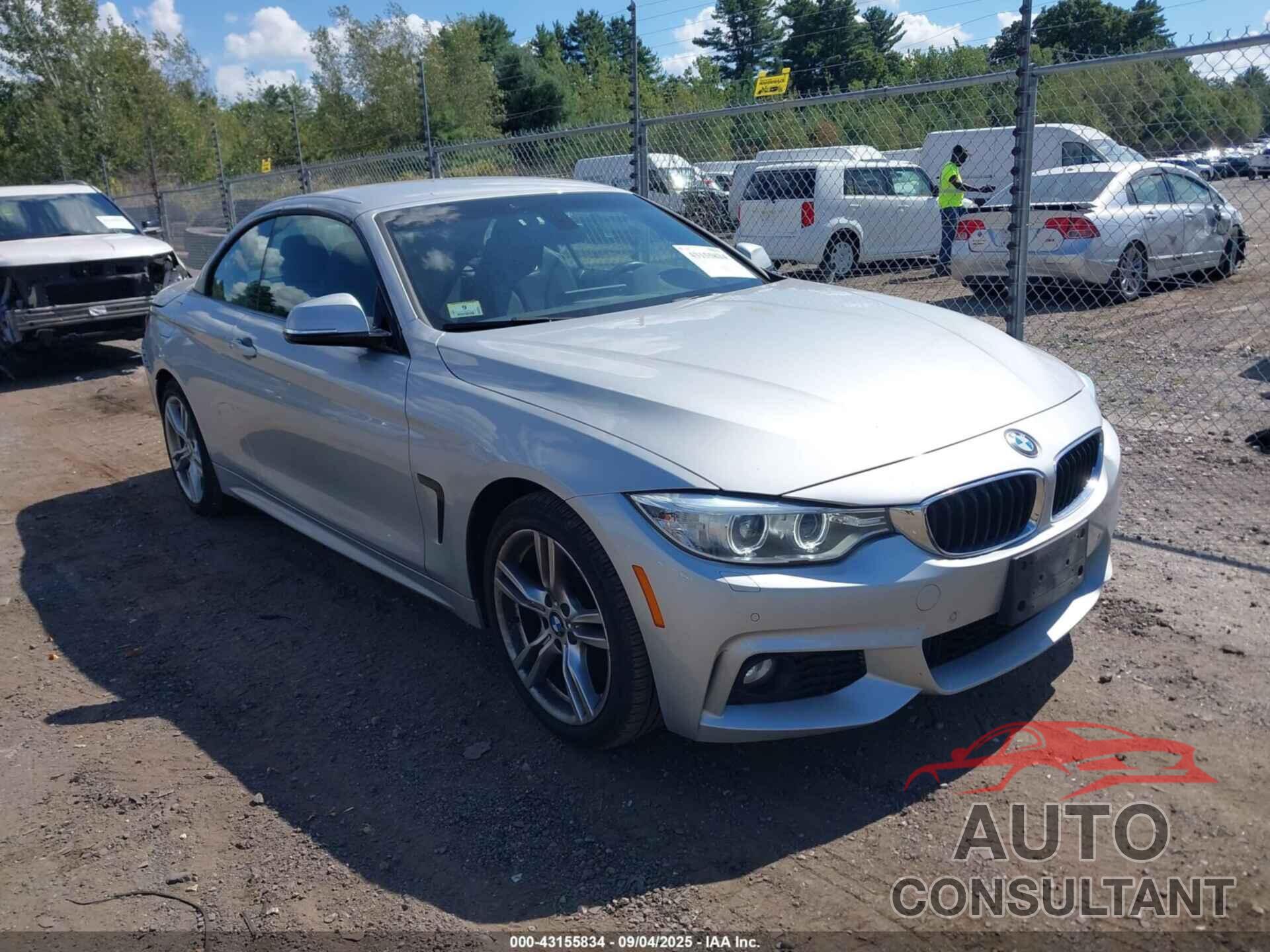 BMW 430I 2017 - WBA4U9C38H5H63981