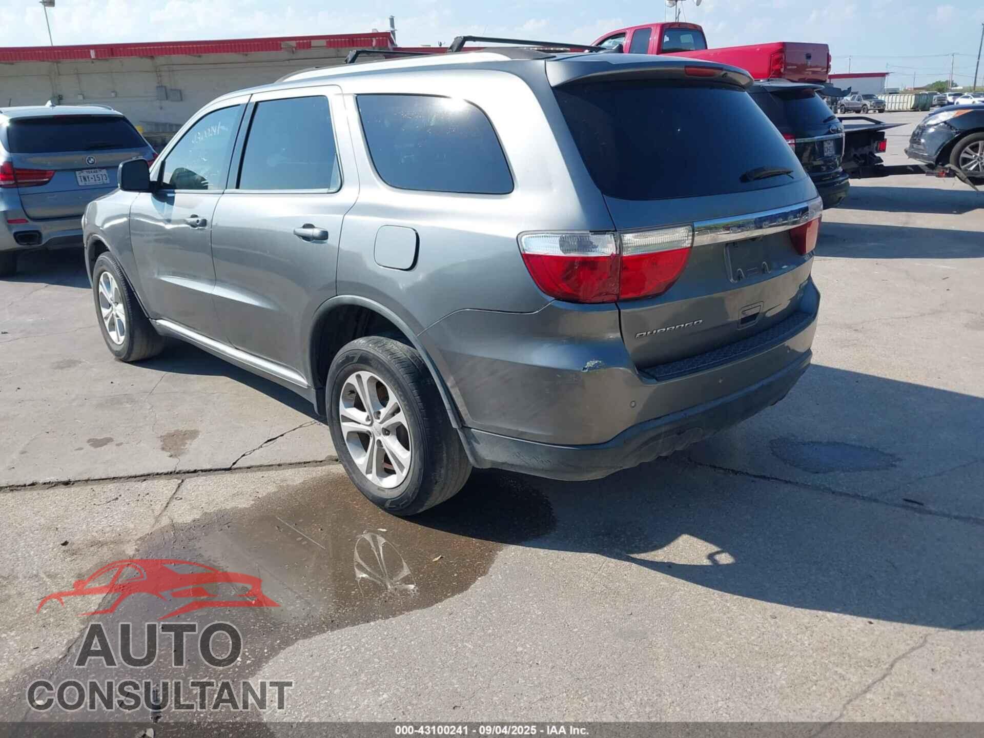 DODGE DURANGO 2011 - 1D4RD4GG2BC708342