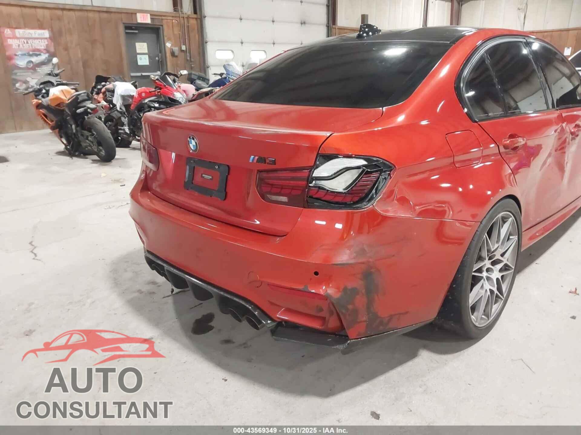BMW M3 2016 - WBS8M9C58G5E68540