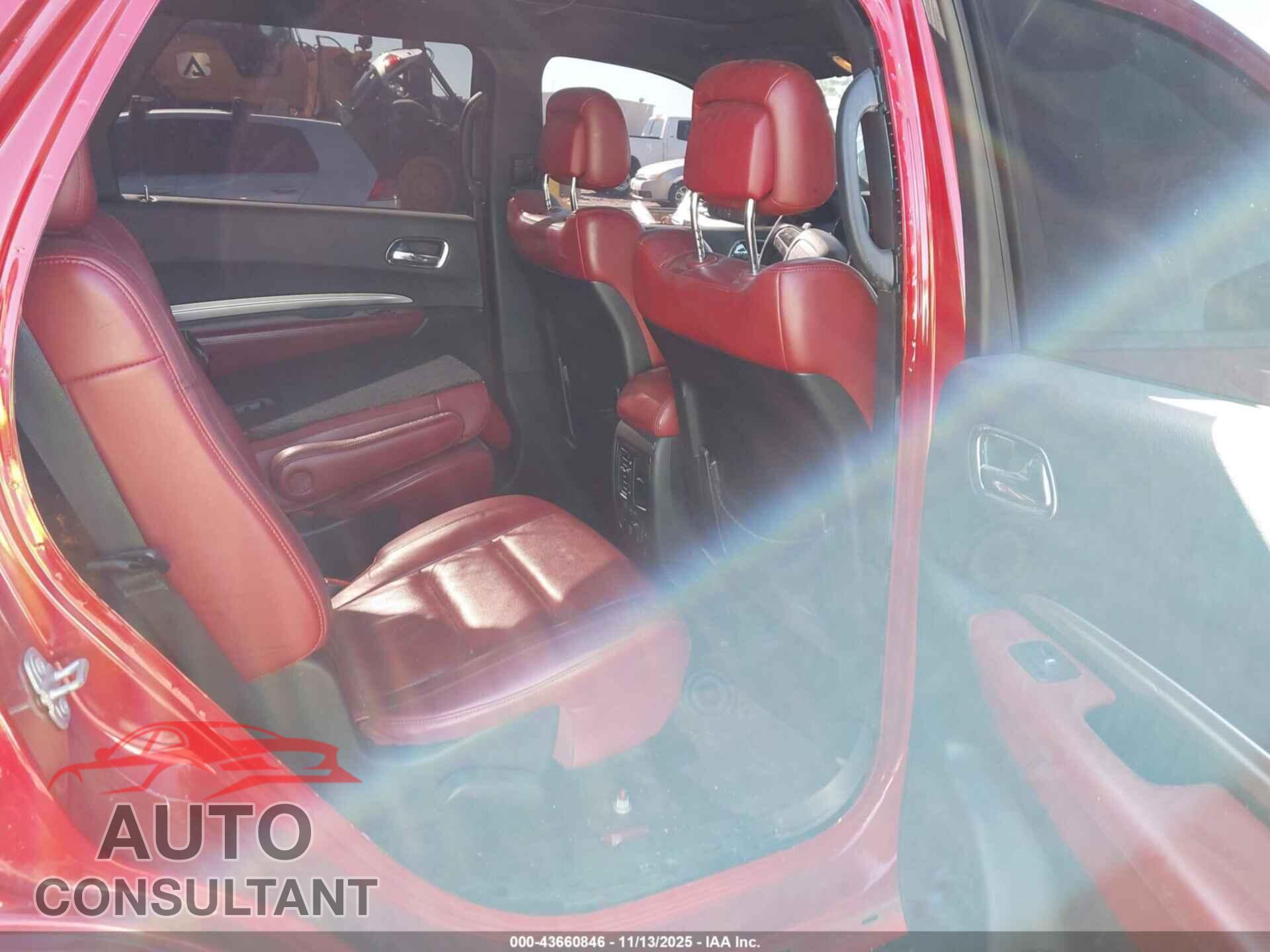 DODGE DURANGO 2017 - 1C4SDHCTXHC774784