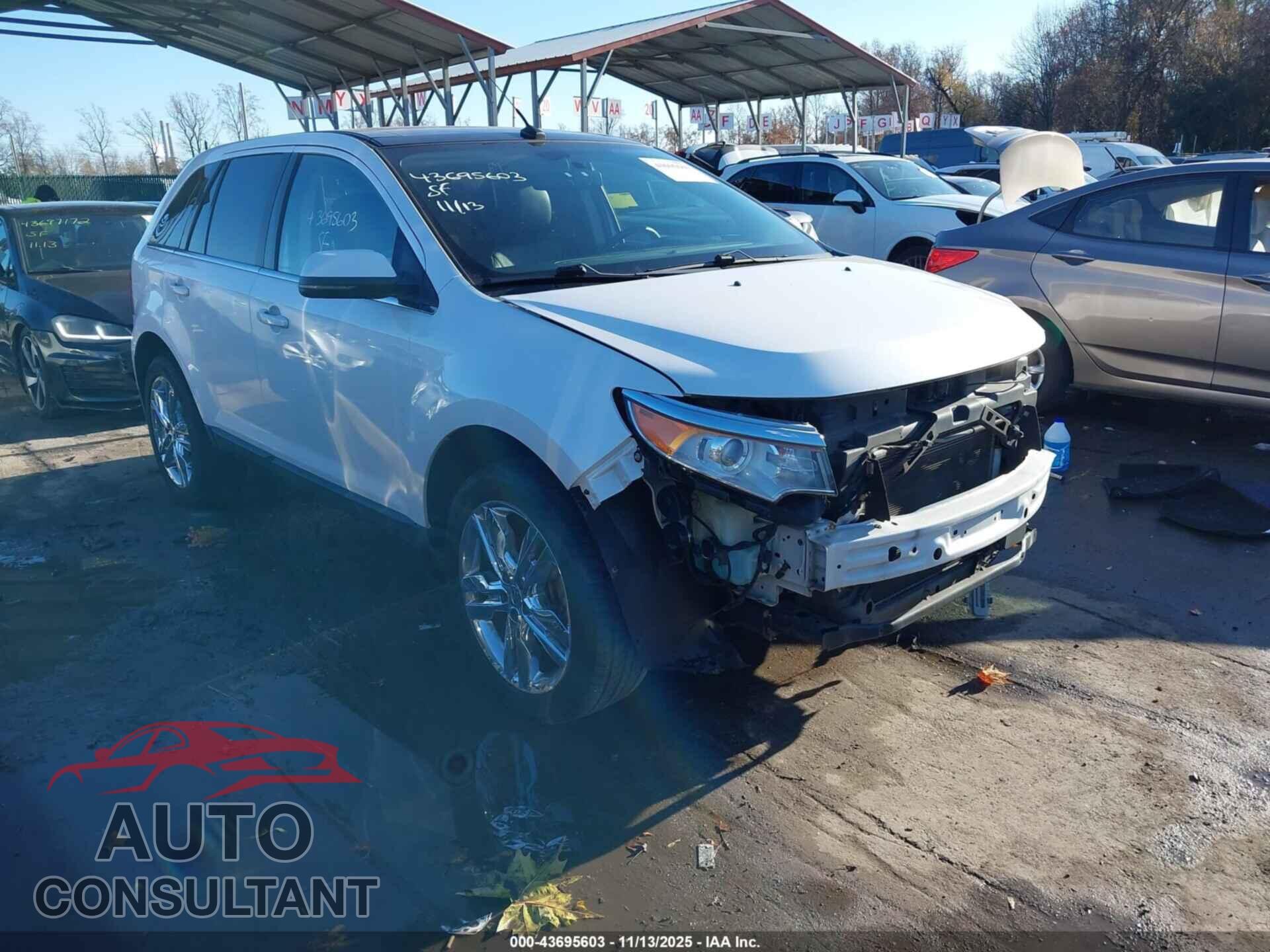 FORD EDGE 2012 - 2FMDK4KC7CBA67607