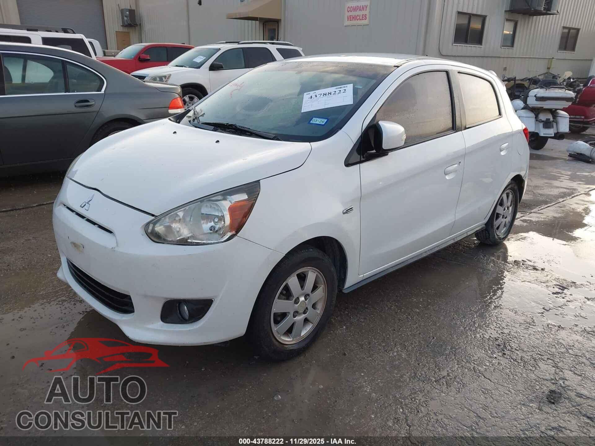 MITSUBISHI MIRAGE 2015 - ML32A4HJ7FH048070